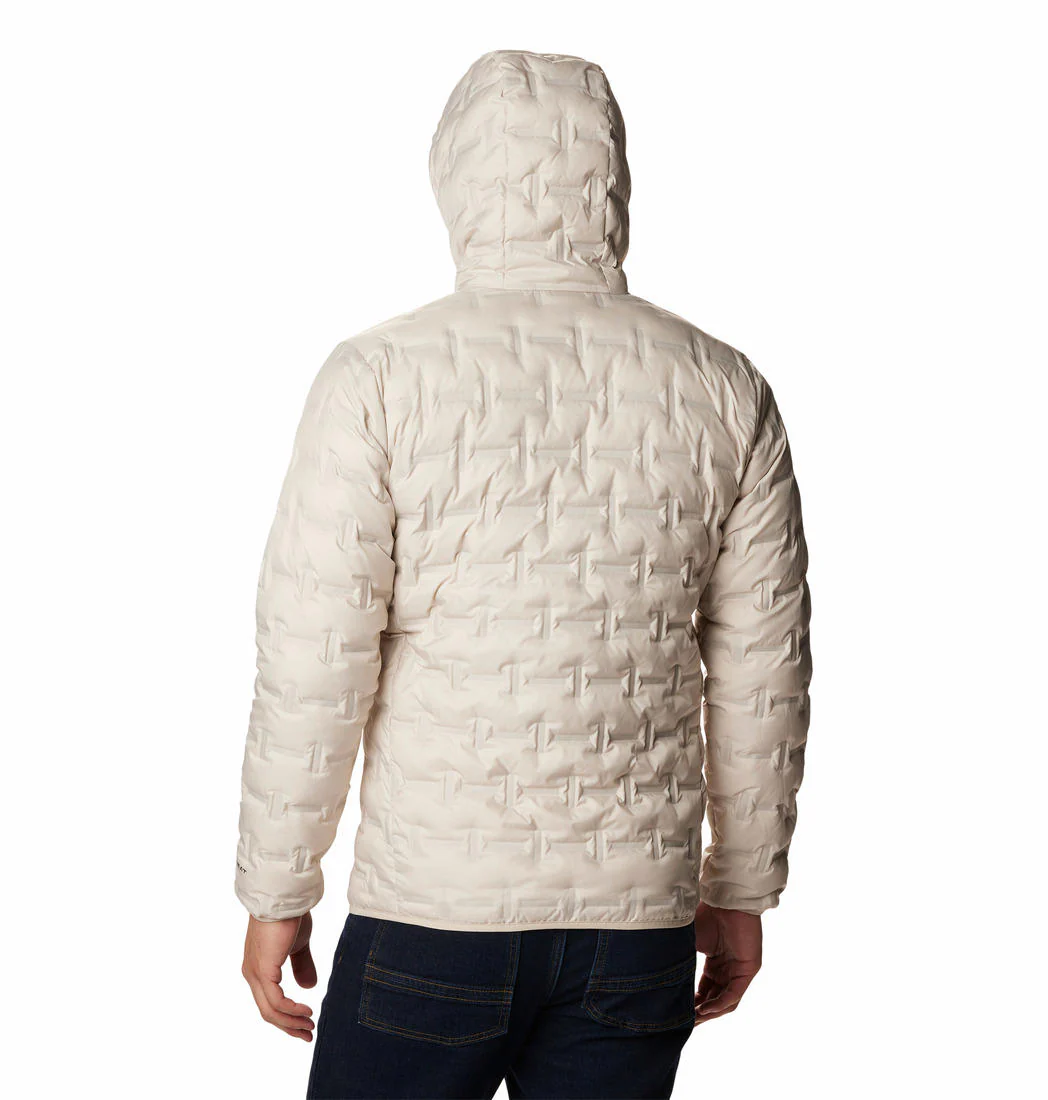 Columbia Men Brown Delta Ridge Down Hooded Jacket - Image 6