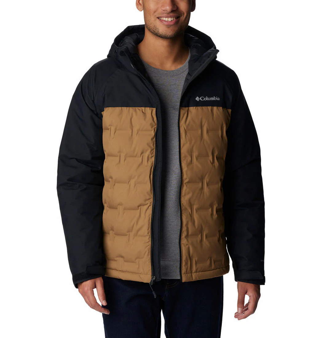 Columbia Men Brown Grand Trek II Down Hooded Jacket - Image 6
