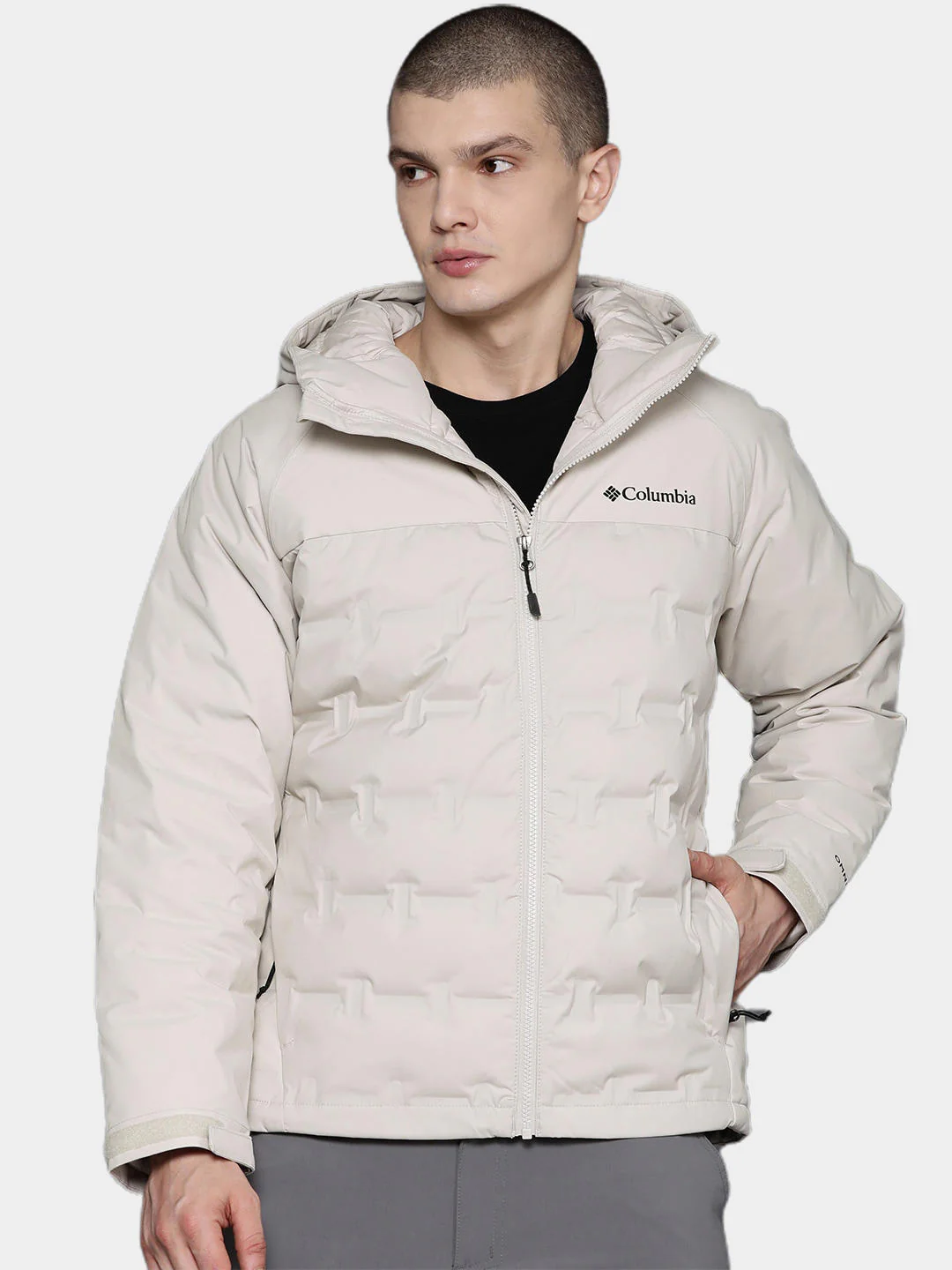 Columbia Men Brown Grand Trek II Down Hooded Jacket - Image 7