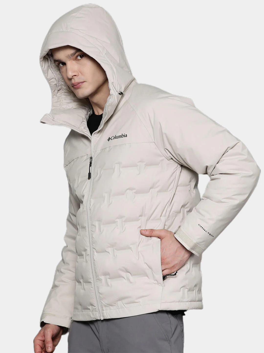 Columbia Men Brown Grand Trek II Down Hooded Jacket - Image 8