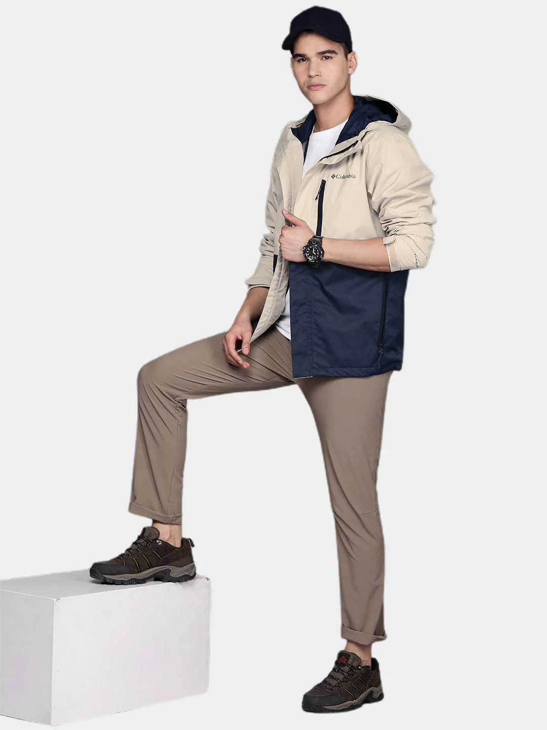 Columbia Men Brown Hikebound Jacket Waterproof - Image 12