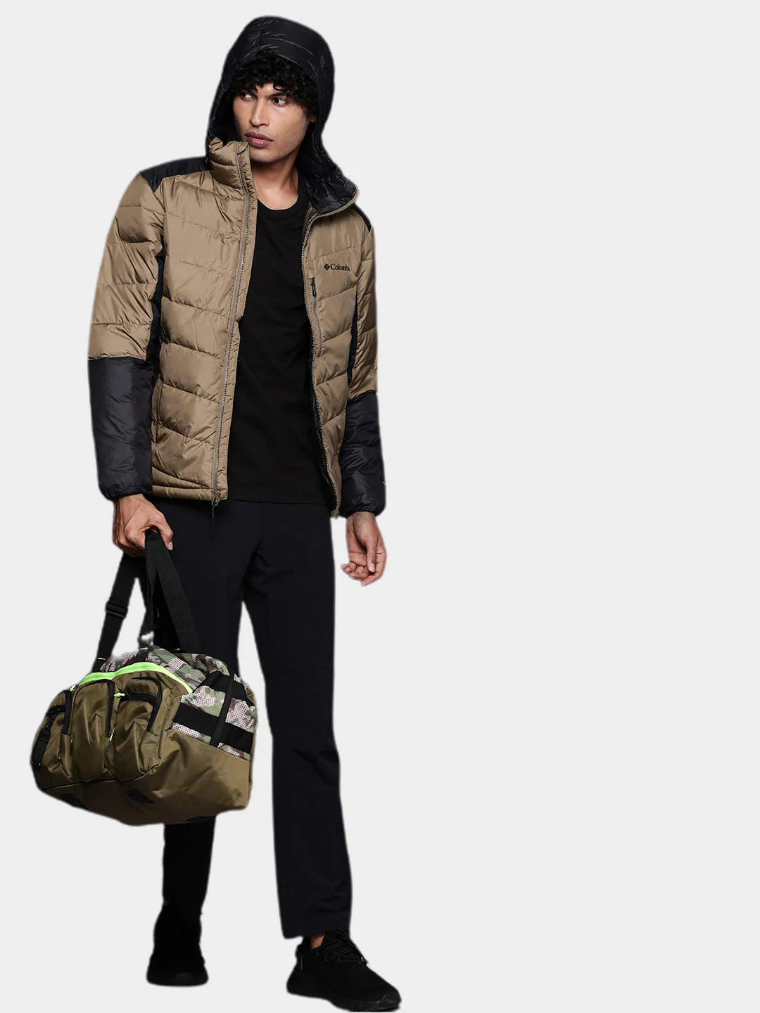 Columbia Men Brown Labyrinth Loop Hooded Jacket - Image 11