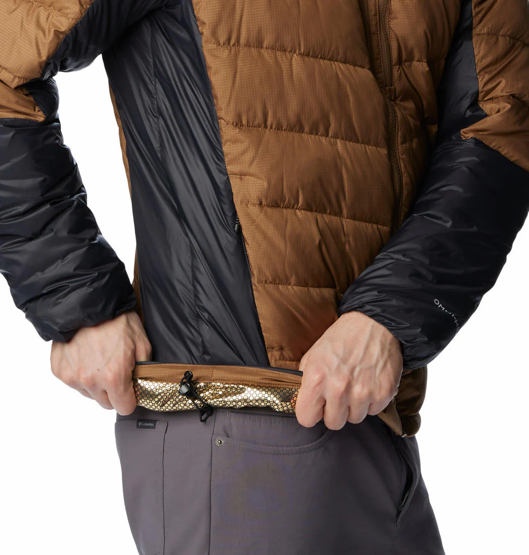 Columbia Men Brown Labyrinth Loop Hooded Jacket - Image 4