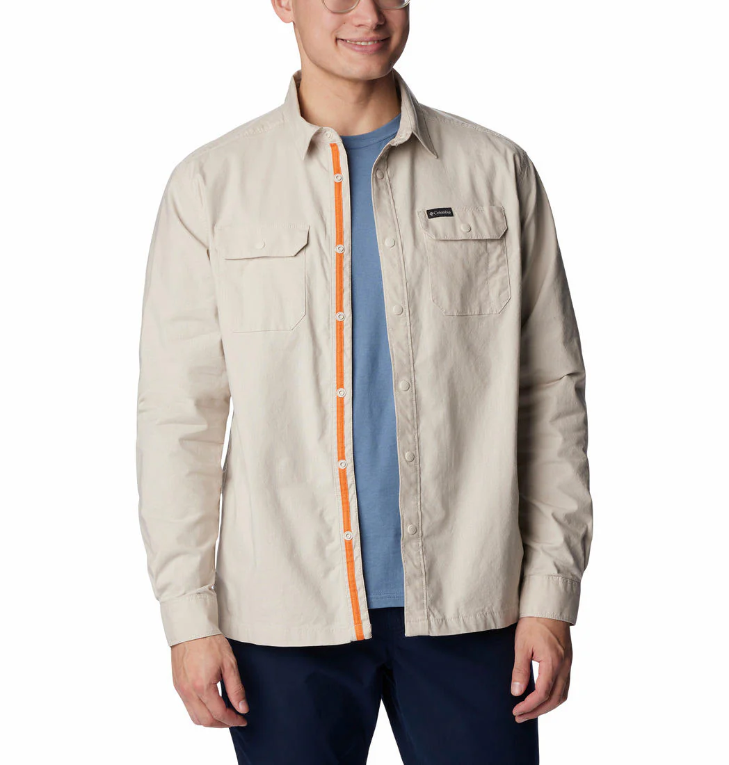 Columbia Men Brown Landroamer Lined Shirt - Image 7