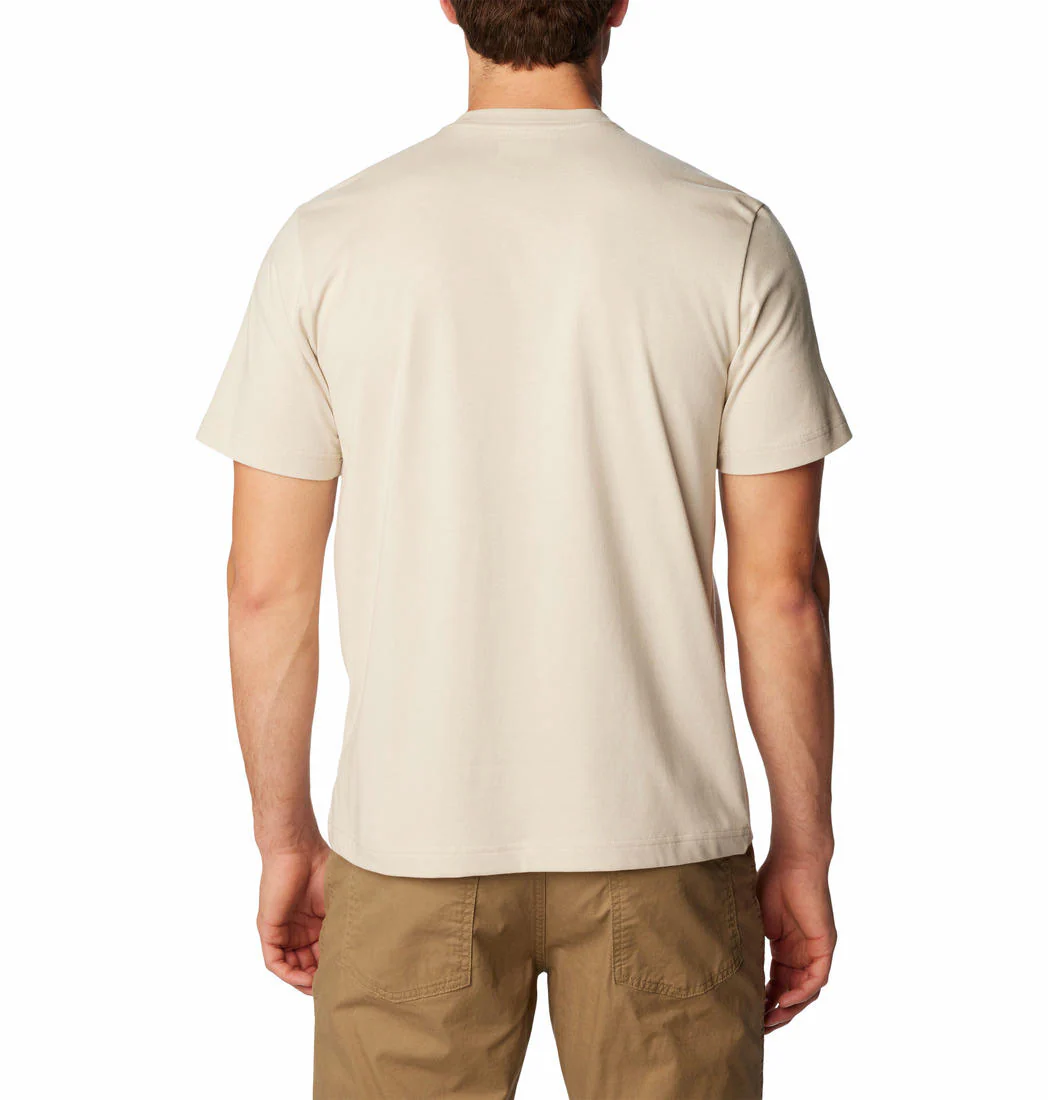 Columbia Men Brown Landroamer Short Sleeve Henley - Image 3