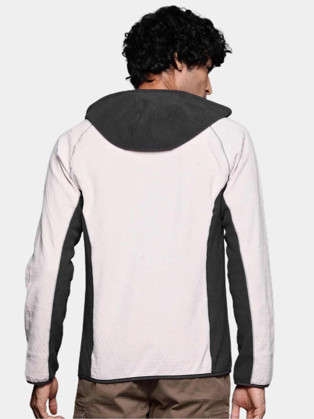 Columbia Men Brown M Outdoor Tracks Hooded Full Zip - Image 13