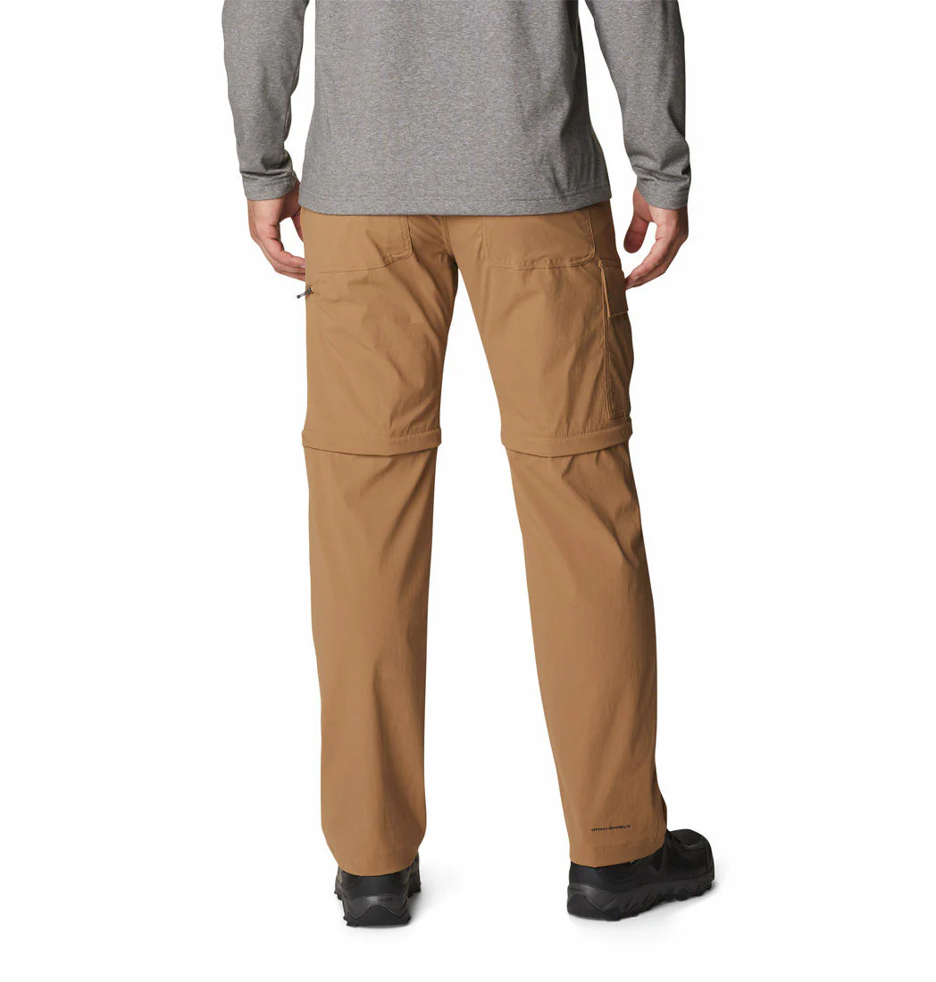 Columbia Men Brown Newton Ridge II Convertible Pant (Sun Protection) - Image 2