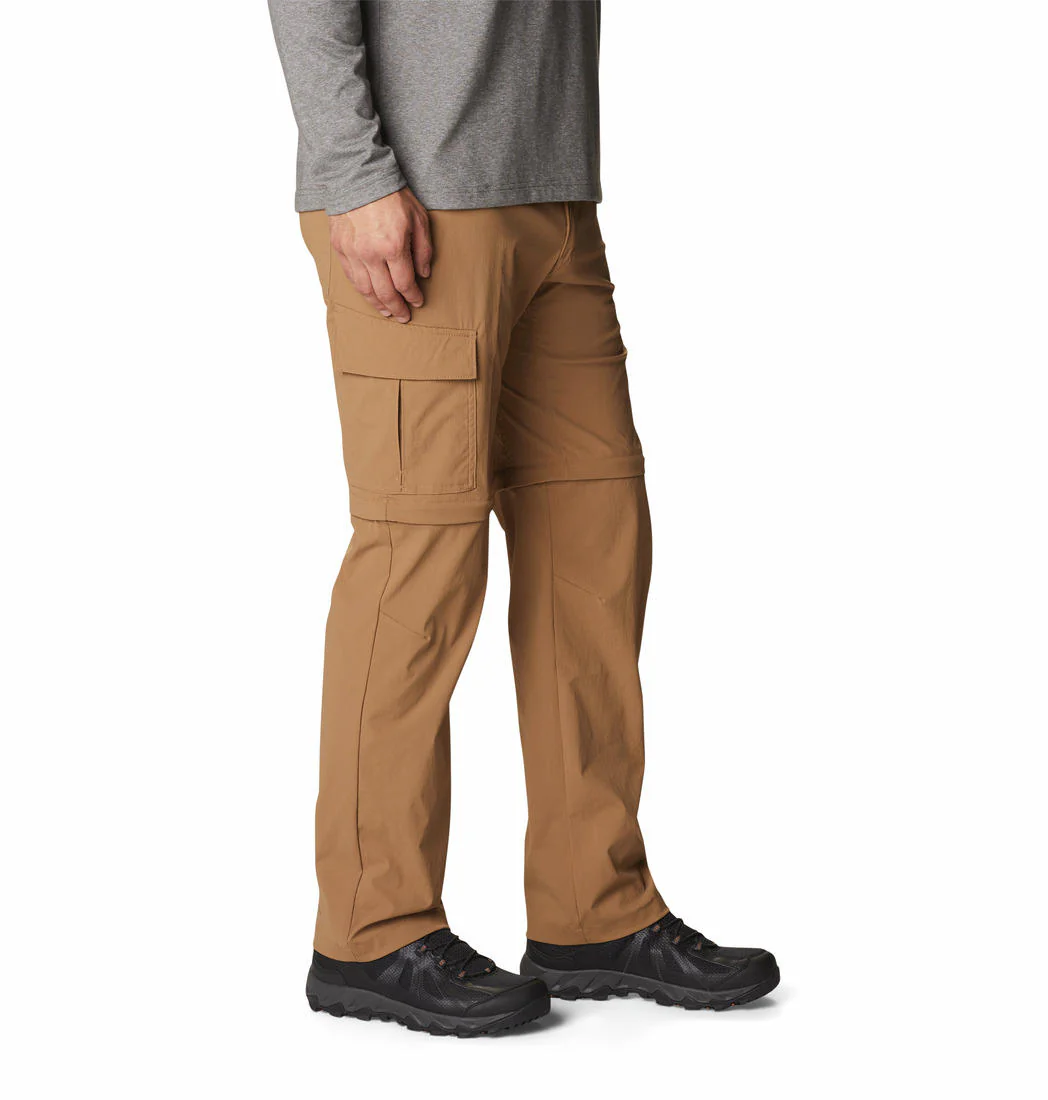 Columbia Men Brown Newton Ridge II Convertible Pant (Sun Protection) - Image 6