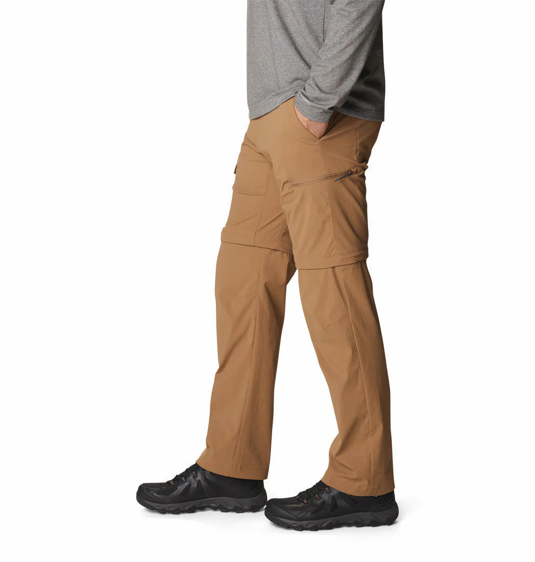 Columbia Men Brown Newton Ridge II Convertible Pant (Sun Protection) - Image 9