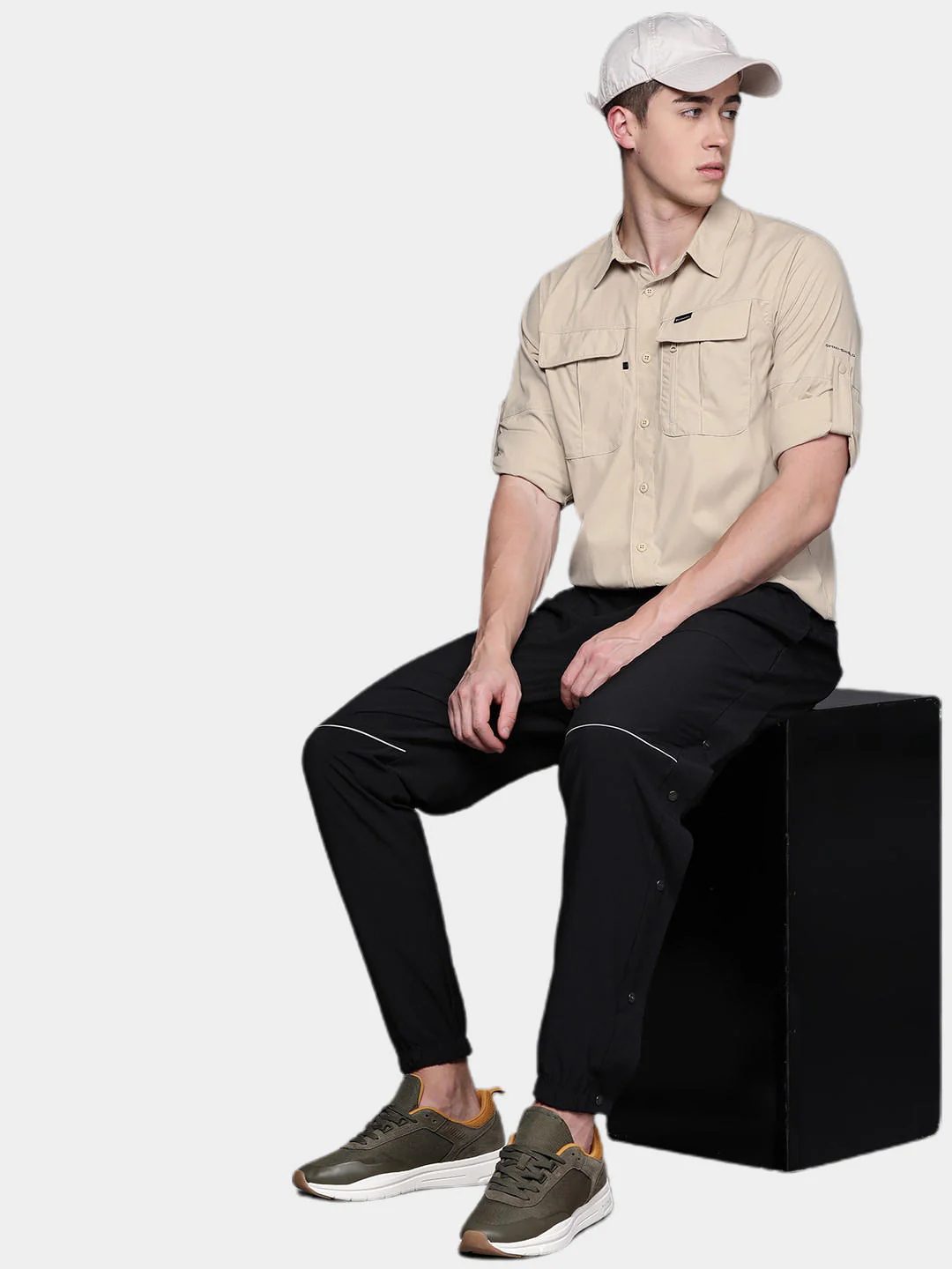 Columbia Men Brown Newton Ridge II Long Sleeve (Sun Protection) - Image 10