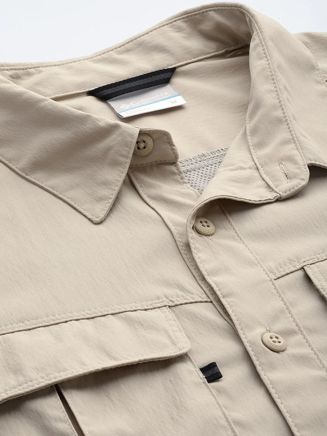 Columbia Men Brown Newton Ridge II Long Sleeve (Sun Protection) - Image 8
