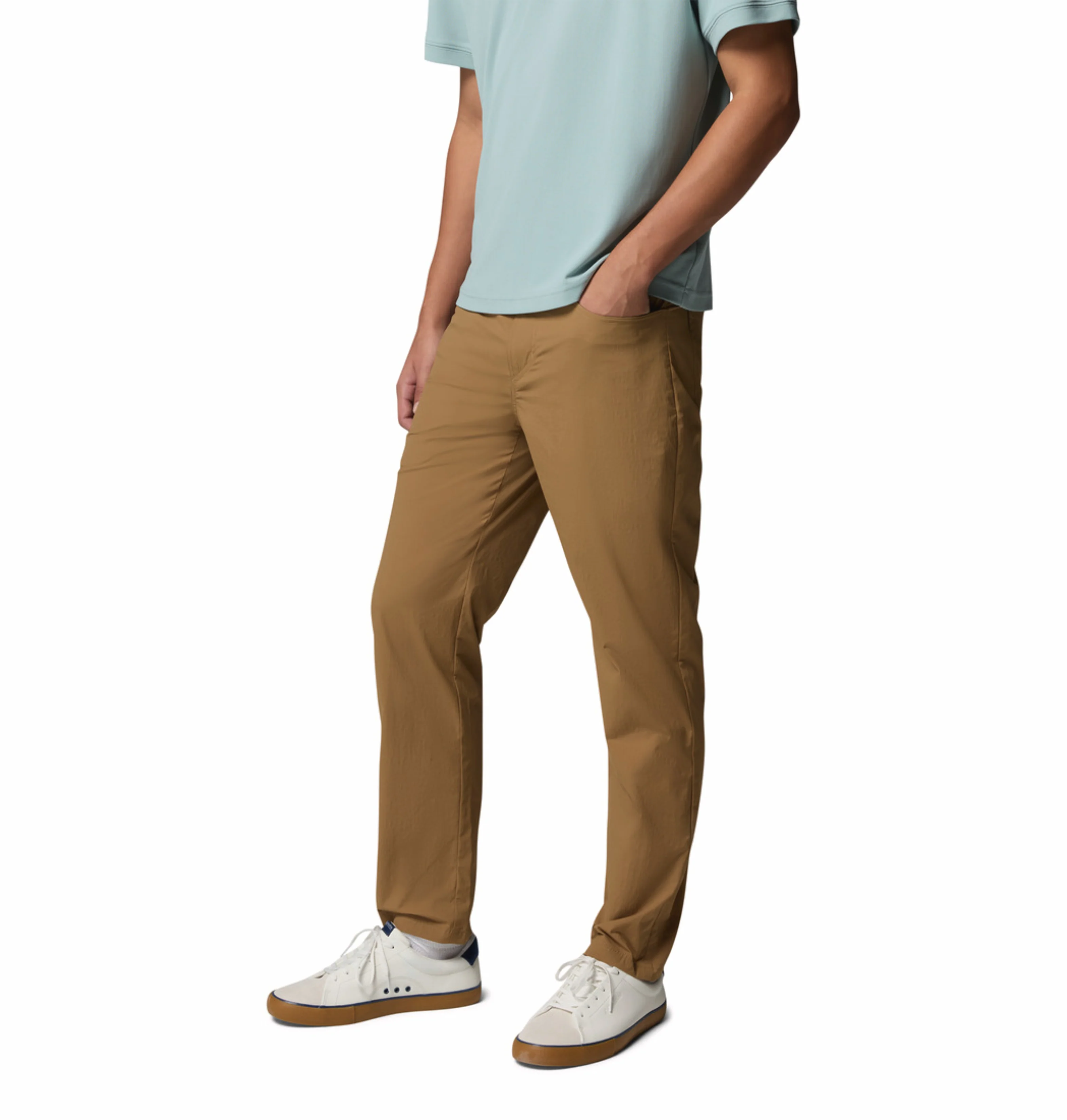 Columbia Men Brown Omni-Freeze ROC Lite 5 Pocket Pant - Image 5