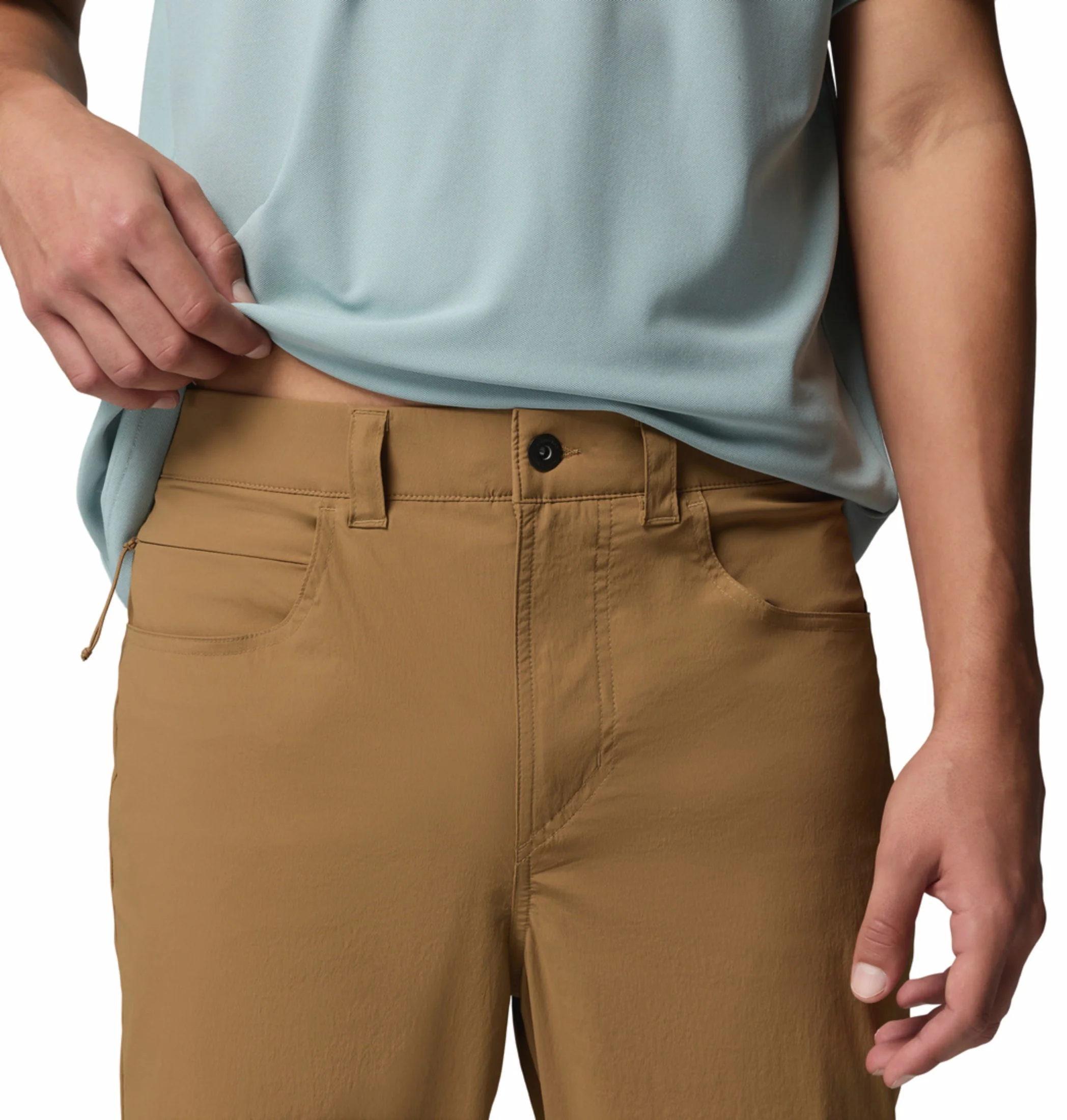 Columbia Men Brown Omni-Freeze ROC Lite 5 Pocket Pant - Image 7
