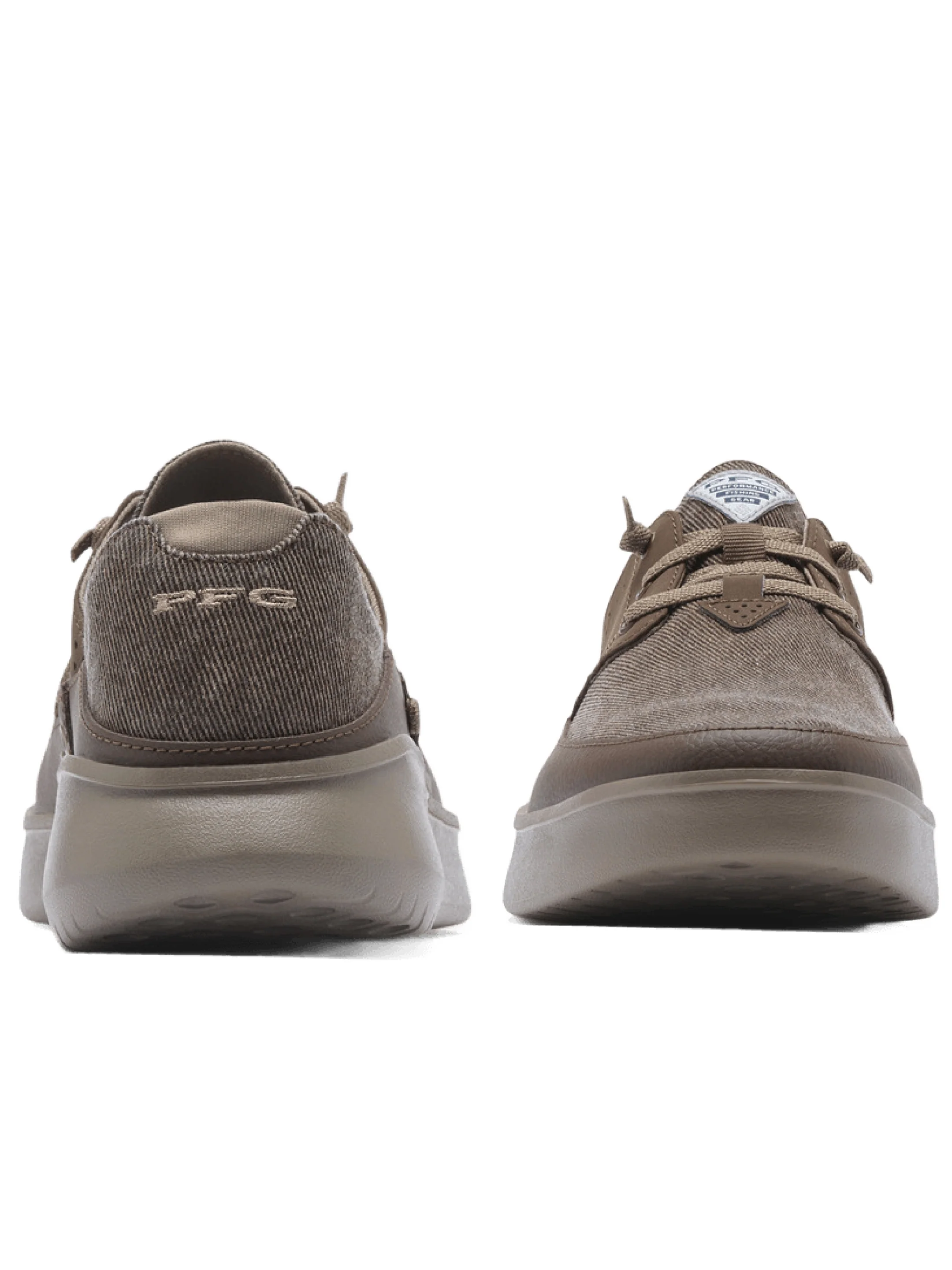 Columbia Men Brown Omni-Grip Boatside Relaxed PFG Water Shoes - Image 5