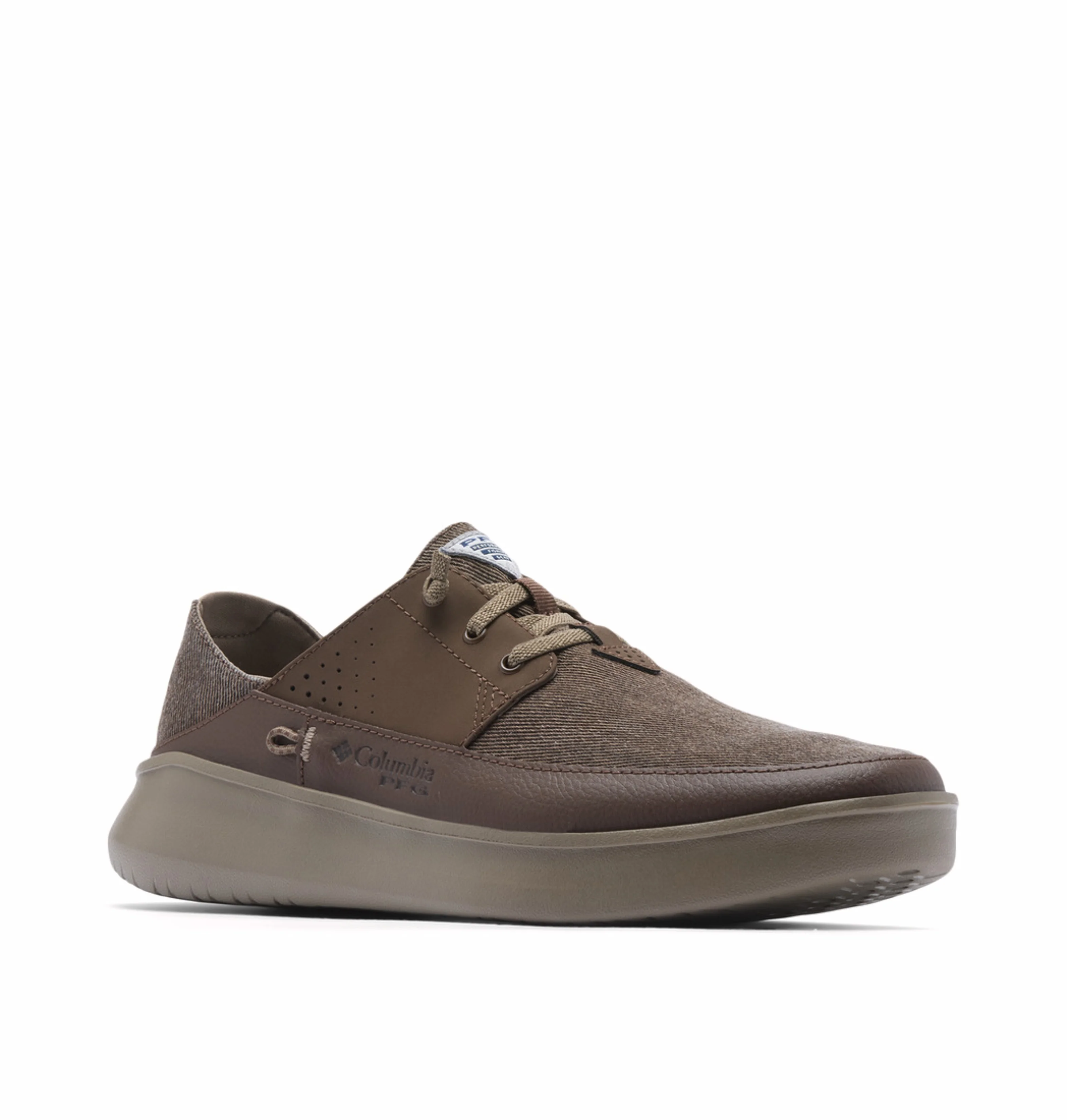 Columbia Men Brown Omni-Grip Boatside Relaxed PFG Water Shoes - Image 6
