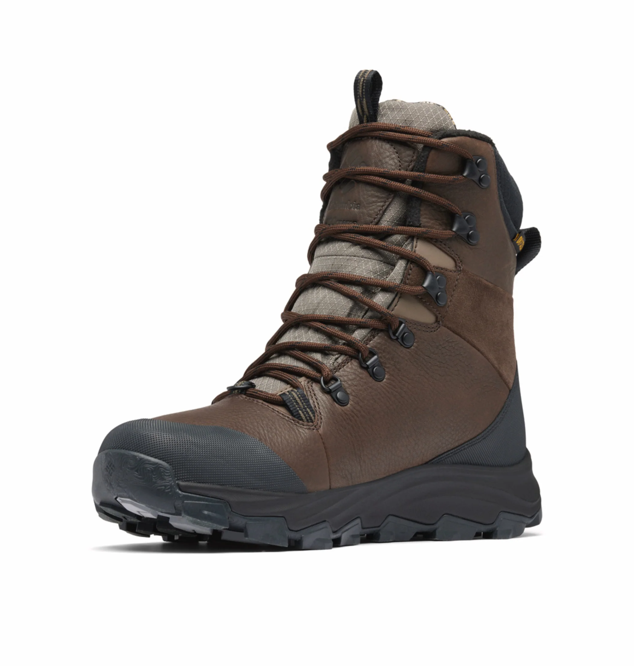 Columbia Men Brown Omnigrip ice Expeditionist Extreme Waterproof Snow Sports Boots - Image 11