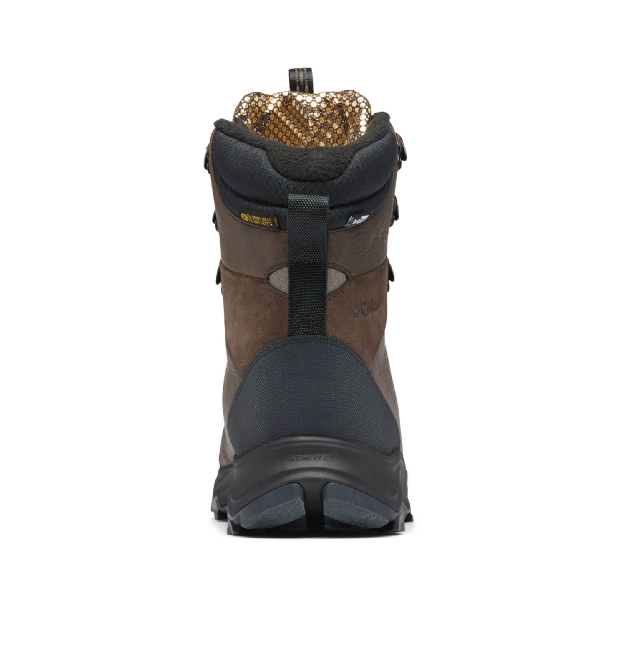 Columbia Men Brown Omnigrip ice Expeditionist Extreme Waterproof Snow Sports Boots - Image 6