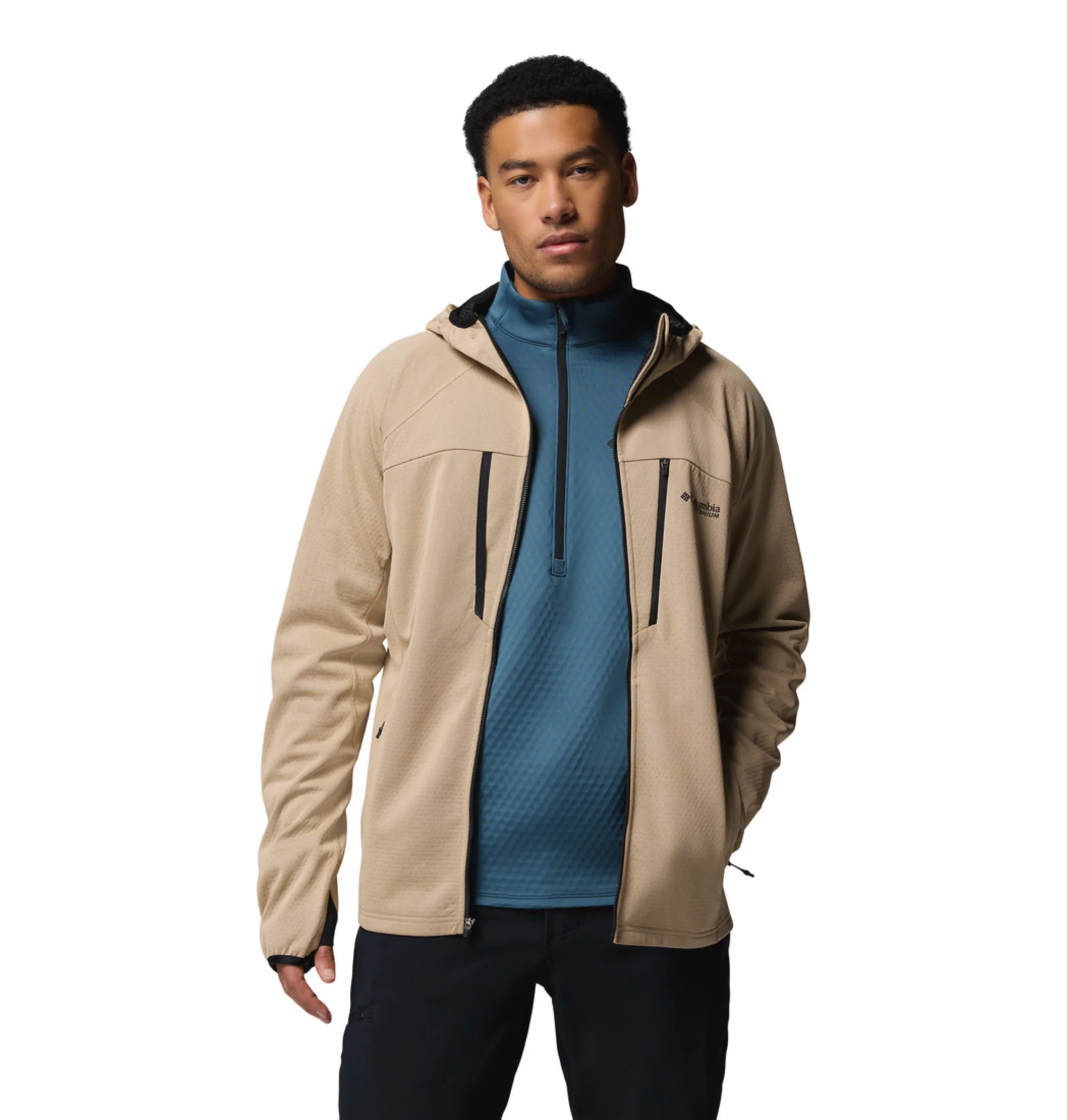 Columbia Men Brown OmniHeat Arctic Bonded Fleece Jacket - Image 7