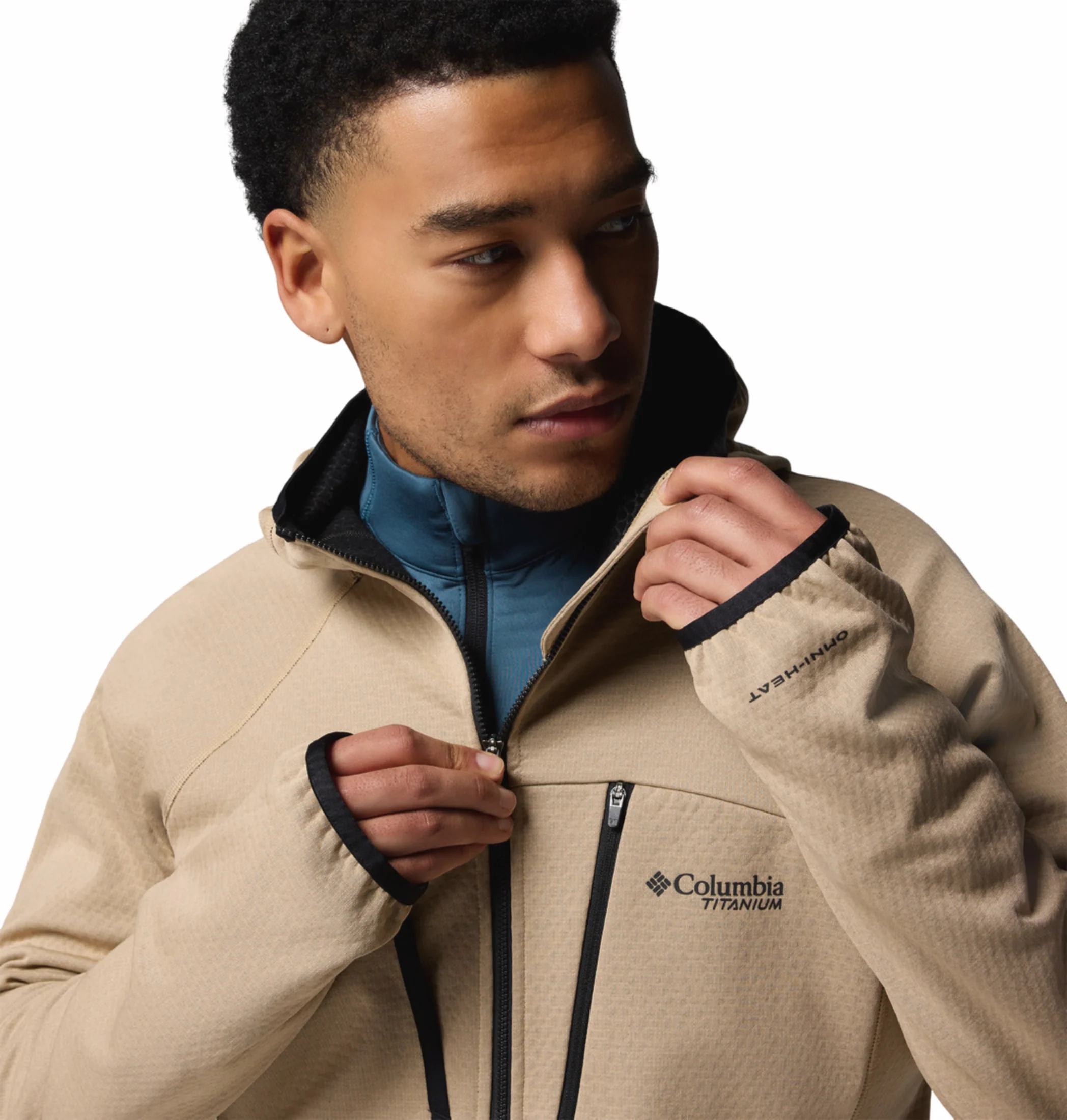 Columbia Men Brown OmniHeat Arctic Bonded Fleece Jacket - Image 9