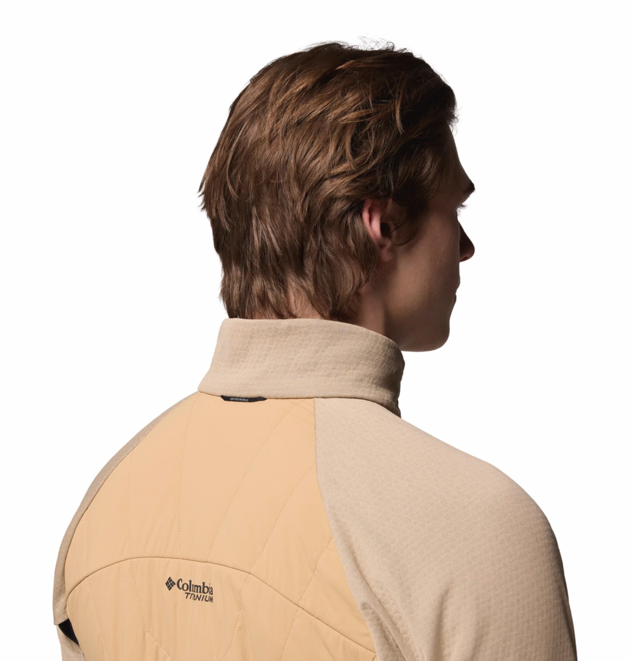 Columbia Men Brown OmniHeat Arctic Hybrid Fleece Jacket - Image 11