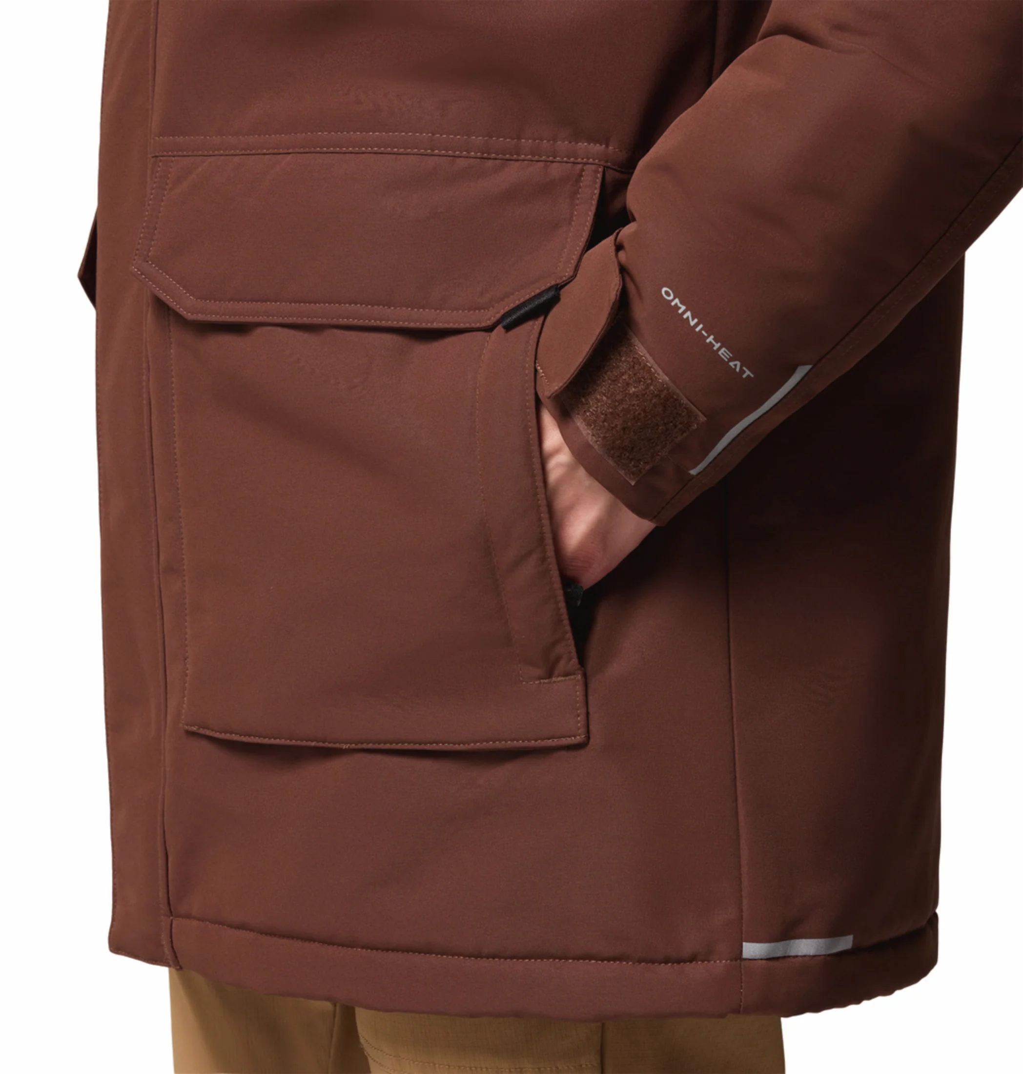 Columbia Men Brown OmniHeat Infinity Landroamer II Parka Jacket - Image 10