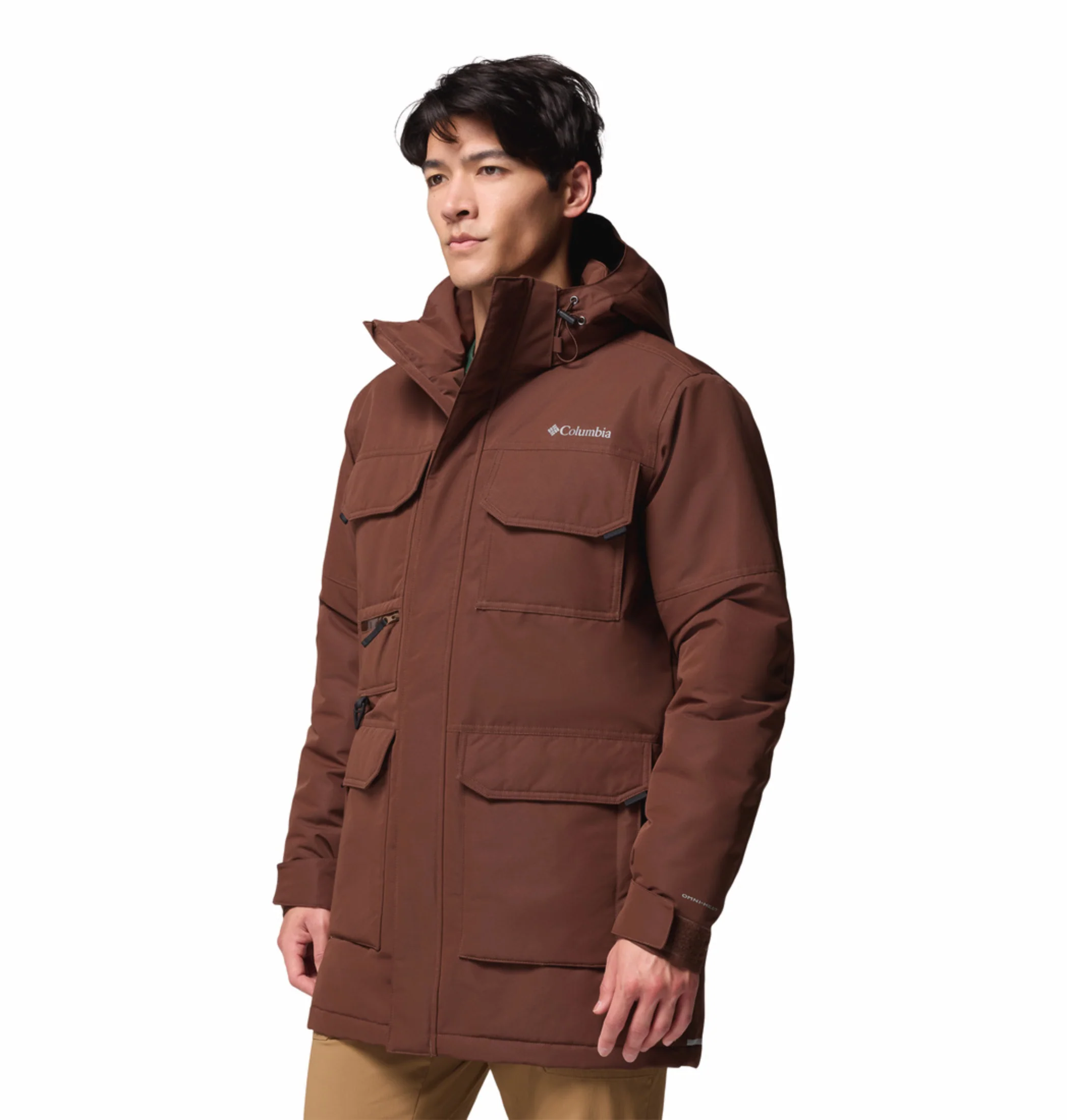 Columbia Men Brown OmniHeat Infinity Landroamer II Parka Jacket - Image 5