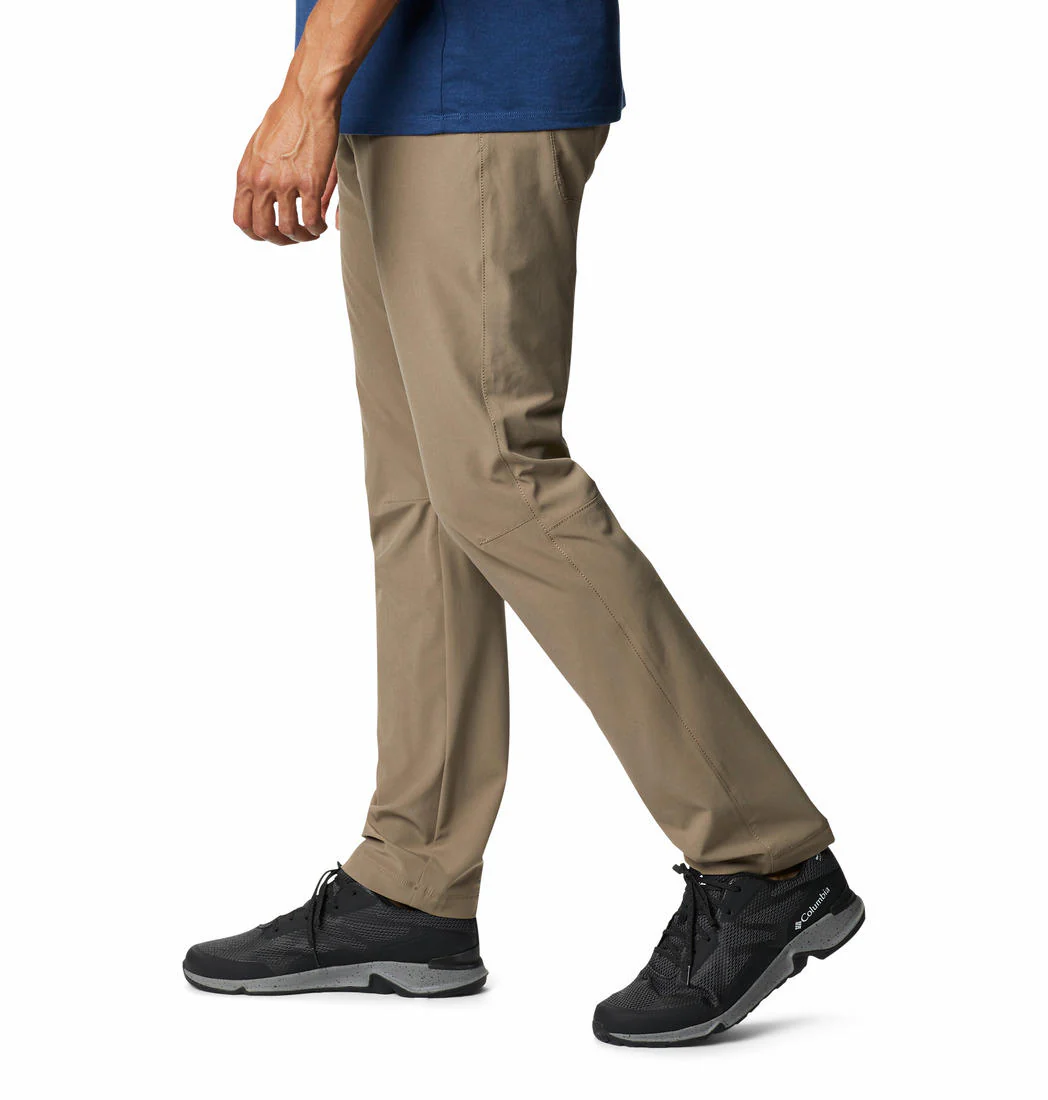 Columbia Men Beige Outdoor Elements Stretch Pant (Sun Protection) - Image 2