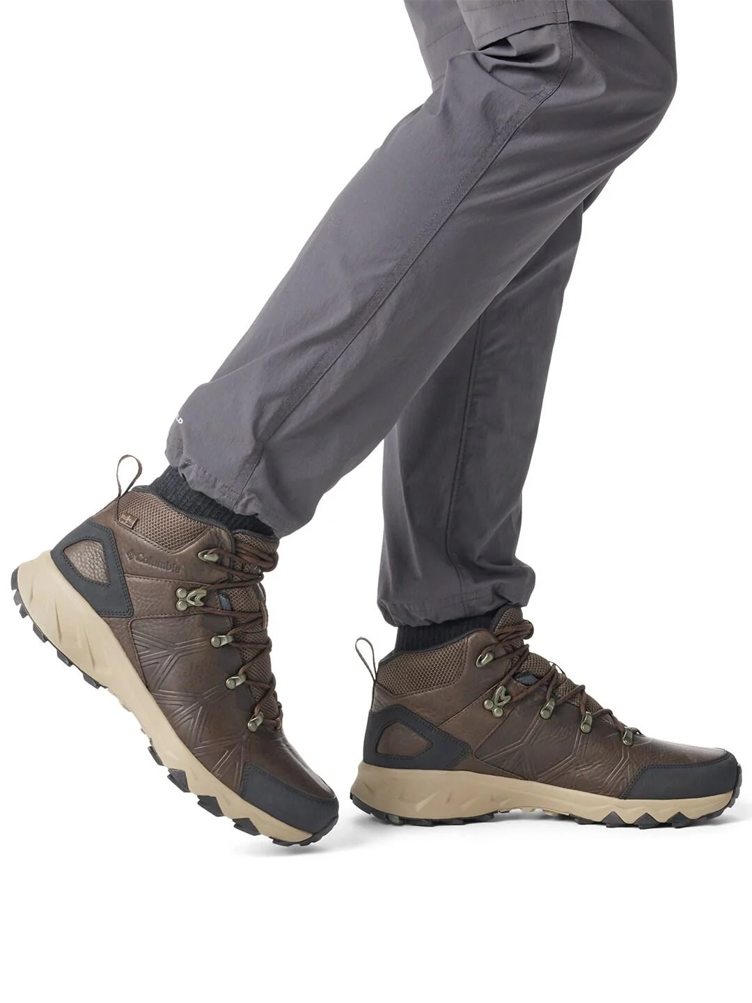 Columbia Men Brown PEAKFREAK II MID OUTDRY LEATHER - Image 6