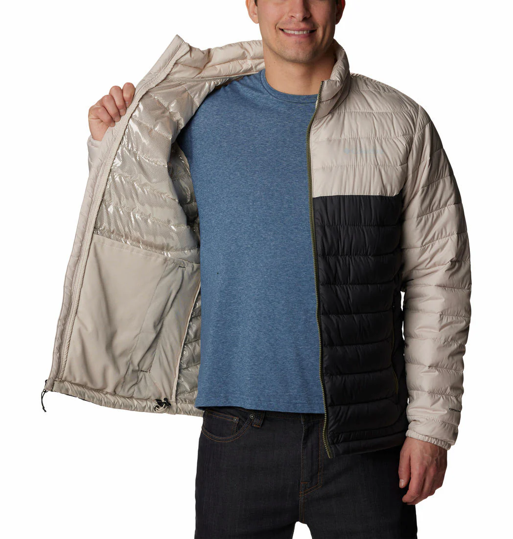 Columbia Men Brown Powder Lite Jacket - Image 3