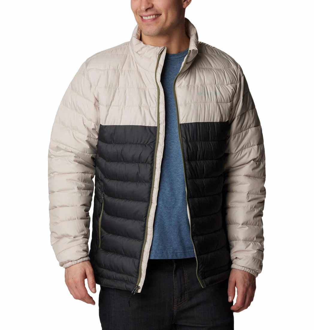 Columbia Men Brown Powder Lite Jacket - Image 5