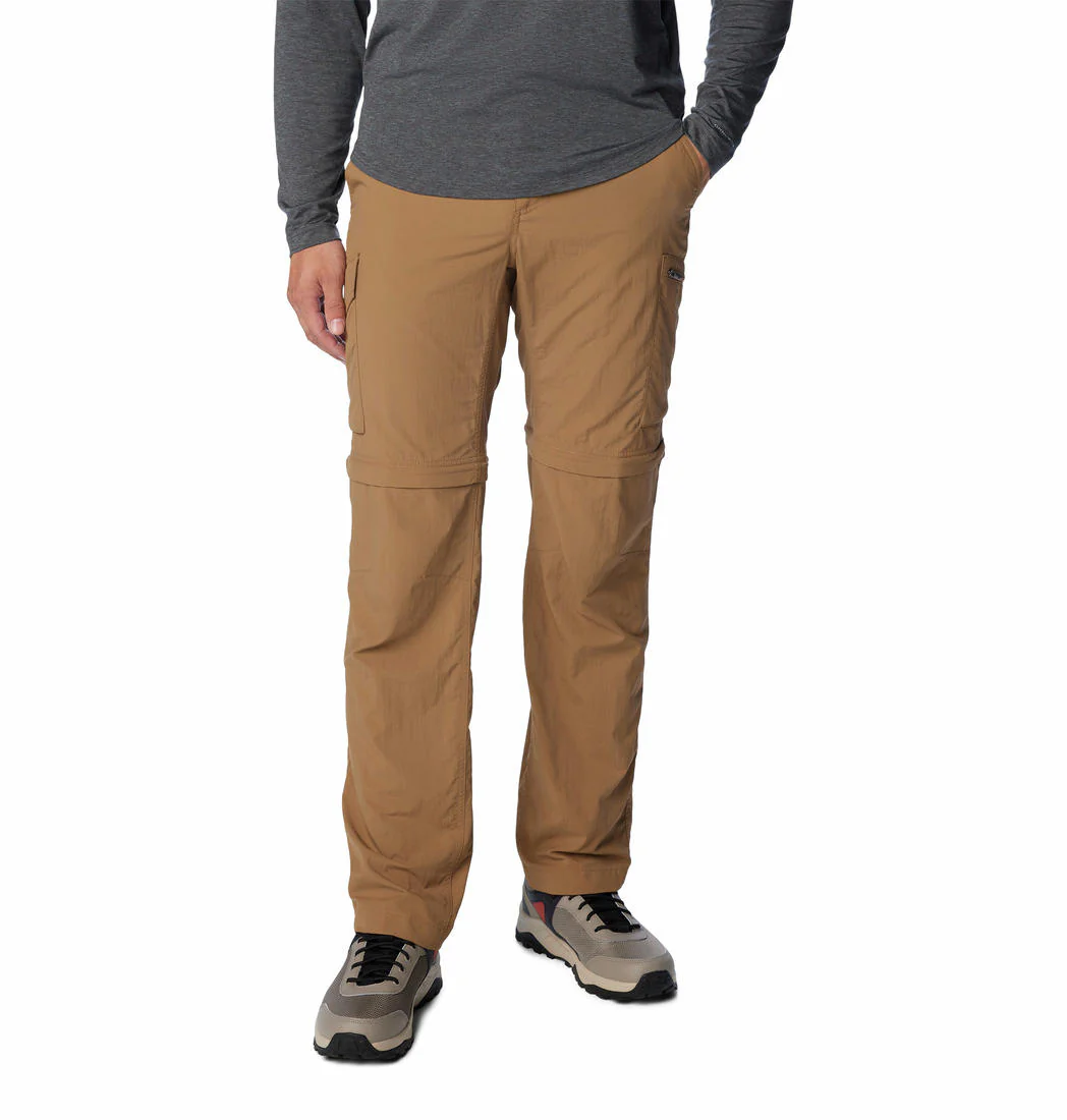 Columbia Men Brown Silver Ridge Convertible Pant (Sun Protection) - Image 2