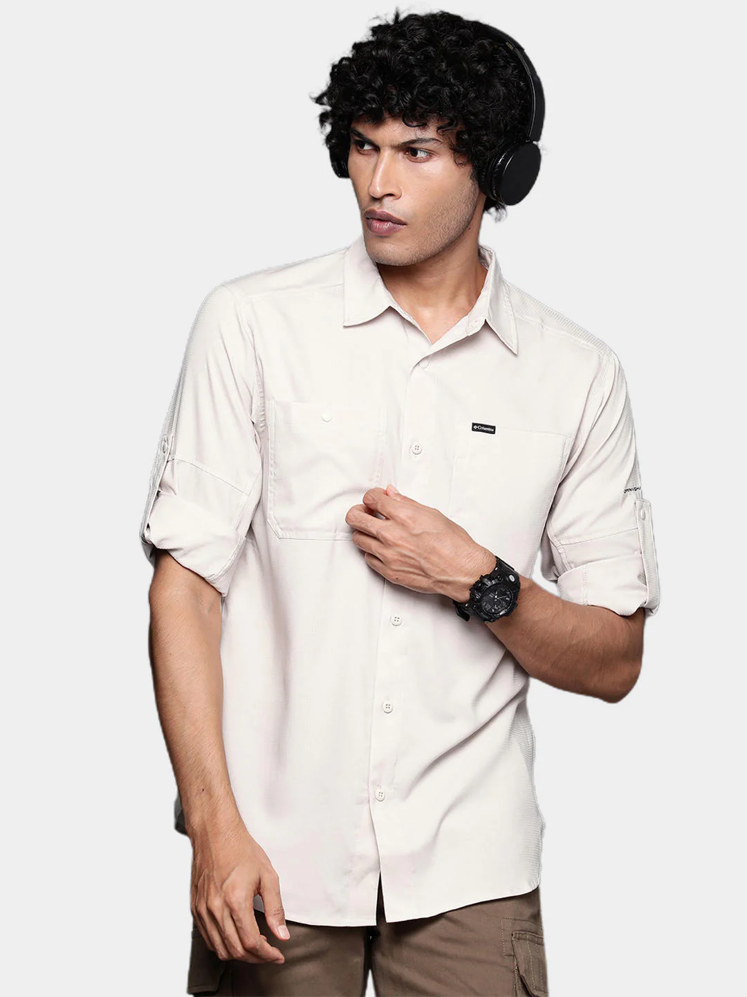 Columbia Men Brown Silver Ridge Utility Lite Long Sleeve (Sun Protection) - Image 11