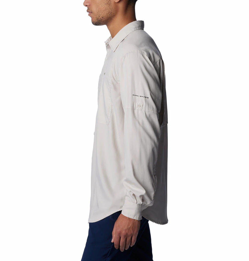 Columbia Men Brown Silver Ridge Utility Lite Long Sleeve (Sun Protection) - Image 4