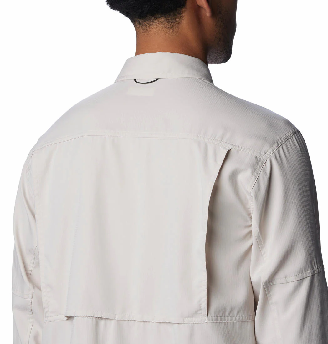 Columbia Men Brown Silver Ridge Utility Lite Long Sleeve (Sun Protection) - Image 5