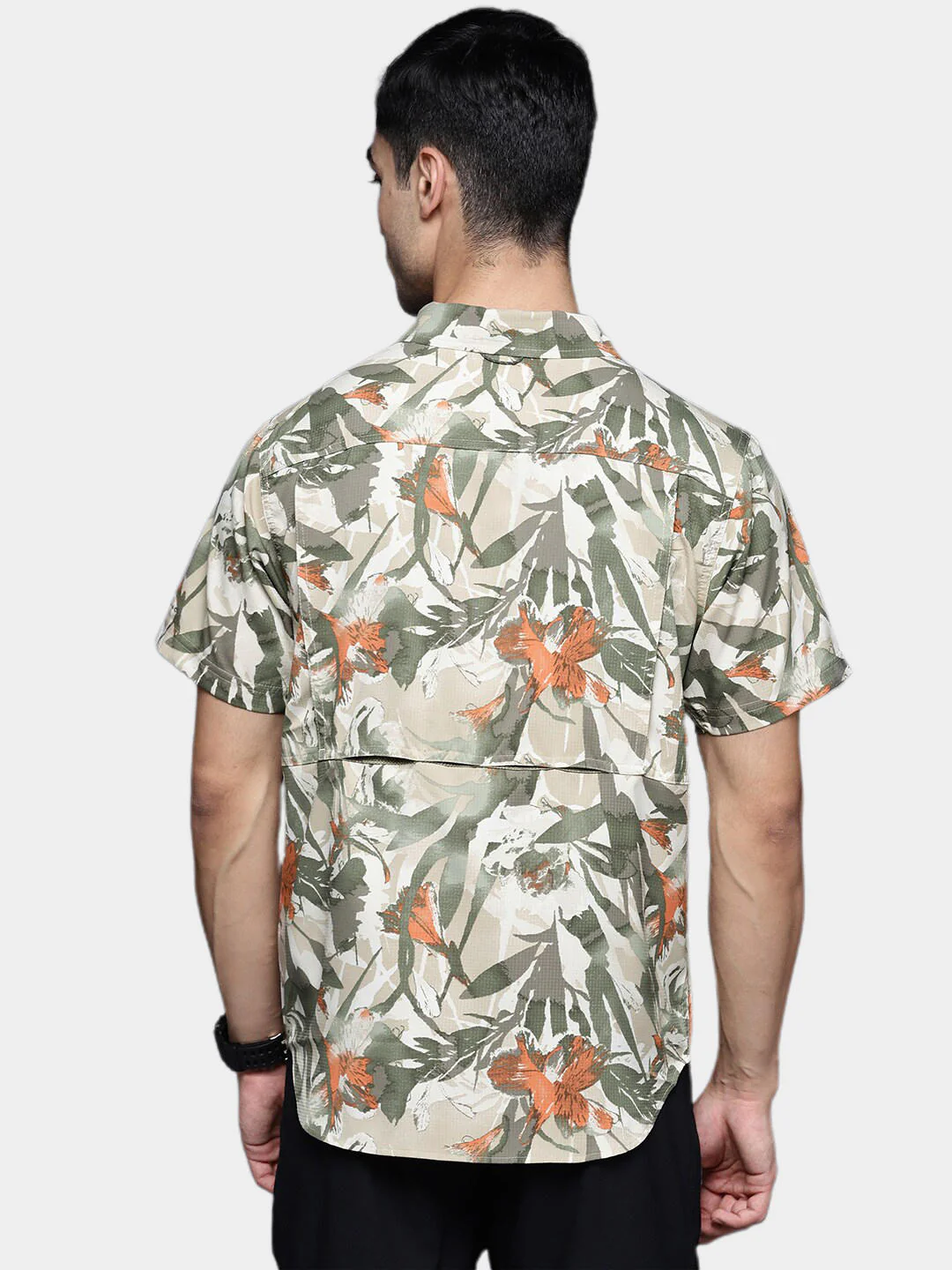 Columbia Men Brown Silver Ridge Utility Lite Novelty SS (Sun Protection) - Image 9