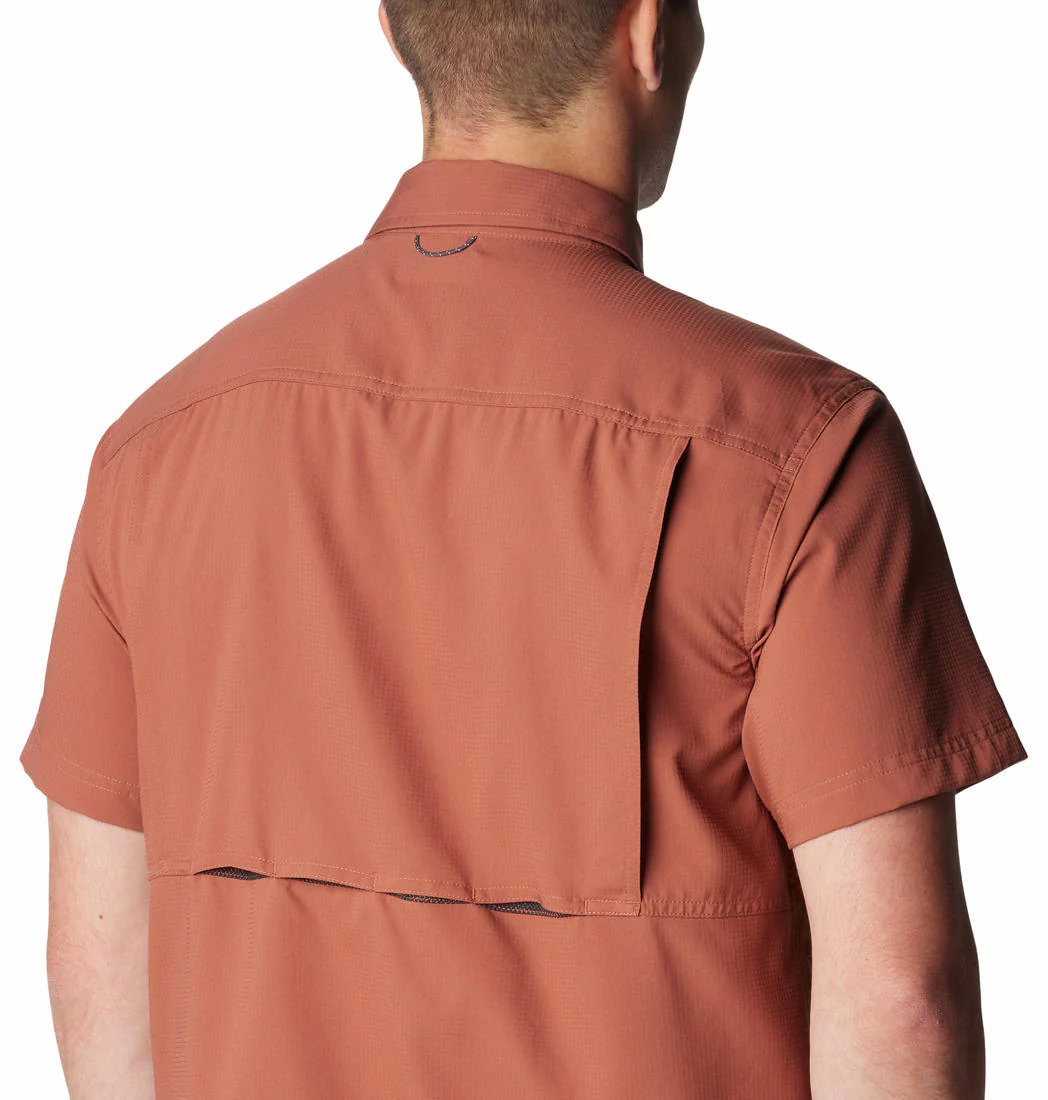 Columbia Men Brown Silver Ridge Utility Lite Short Sleeve (Sun Protection) - Image 6