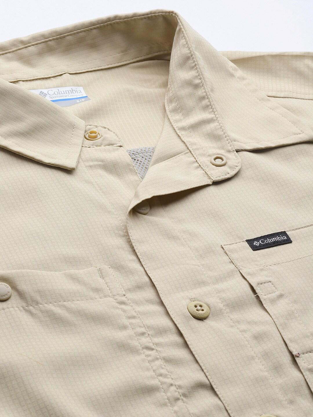 Columbia Men Brown Silver Ridge Utility Lite Short Sleeve (Sun Protection) - Image 5