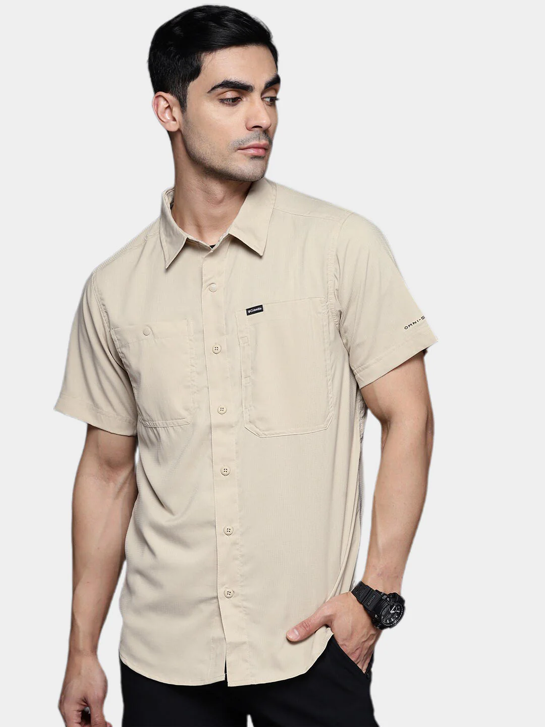 Columbia Men Brown Silver Ridge Utility Lite Short Sleeve (Sun Protection) - Image 7