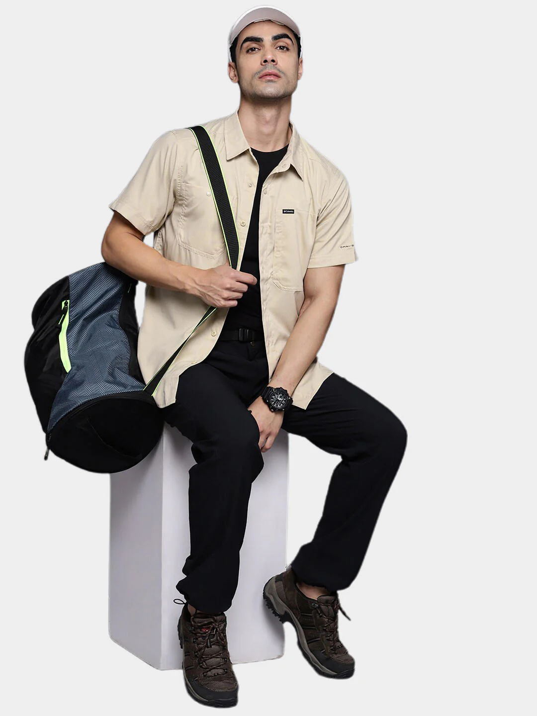 Columbia Men Brown Silver Ridge Utility Lite Short Sleeve (Sun Protection) - Image 8