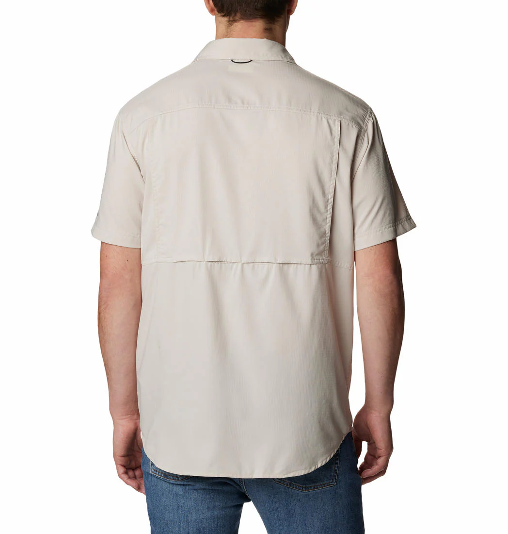 Columbia Men Brown Silver Ridge Utility Lite Short Sleeve (Sun Protection) - Image 3