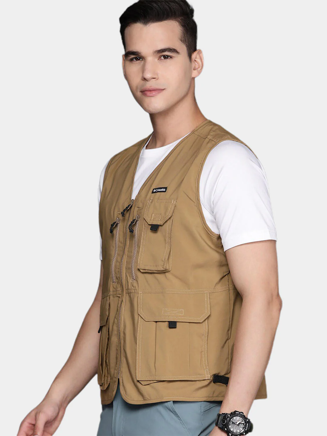 Columbia Men Brown Silver Ridge Utility Vest (Sun Protection) - Image 11