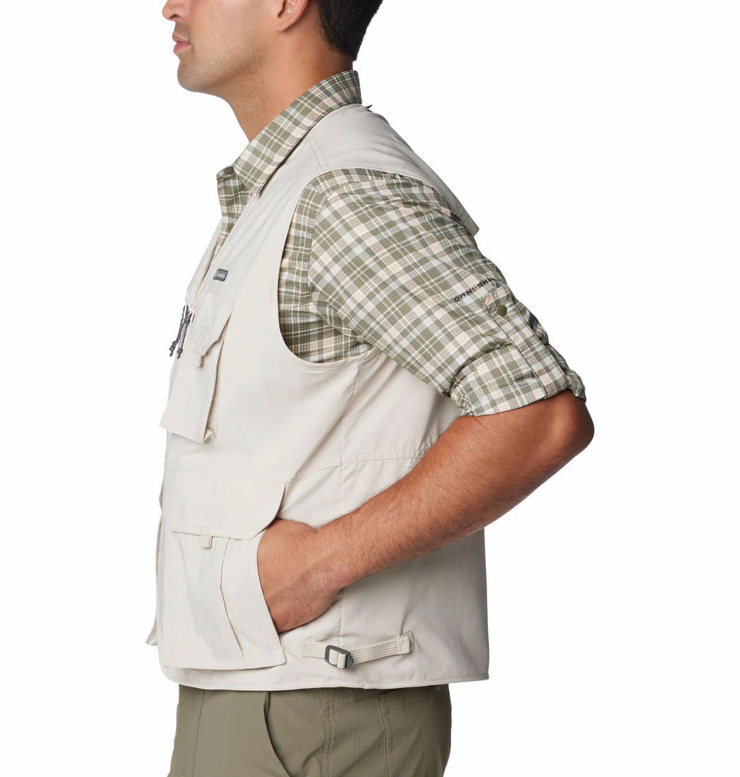 Columbia Men Brown Silver Ridge Utility Vest (Sun Protection) - Image 4