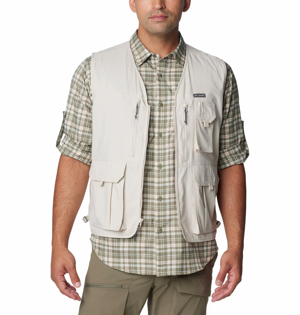 Columbia Men Brown Silver Ridge Utility Vest (Sun Protection) - Image 5