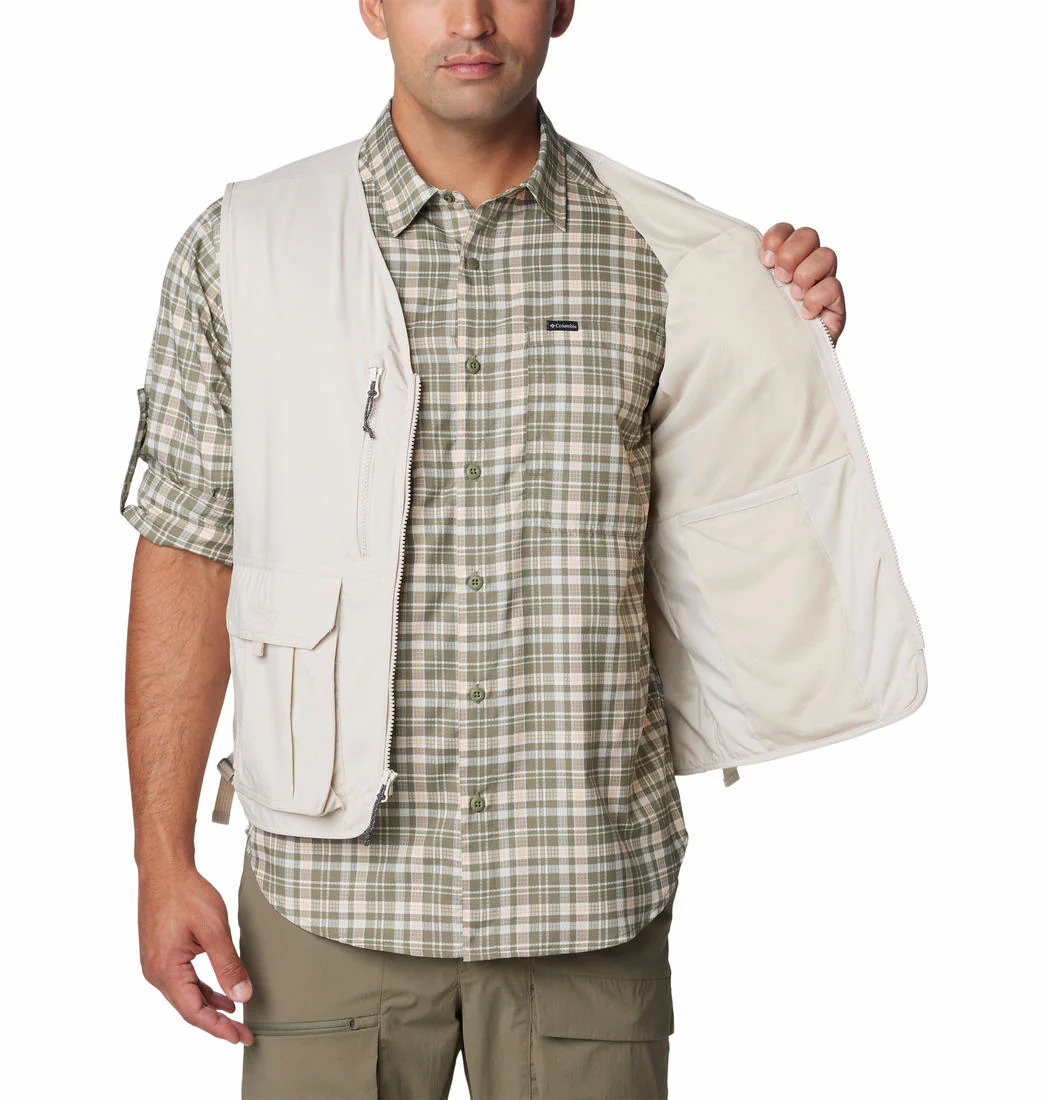Columbia Men Brown Silver Ridge Utility Vest (Sun Protection) - Image 8