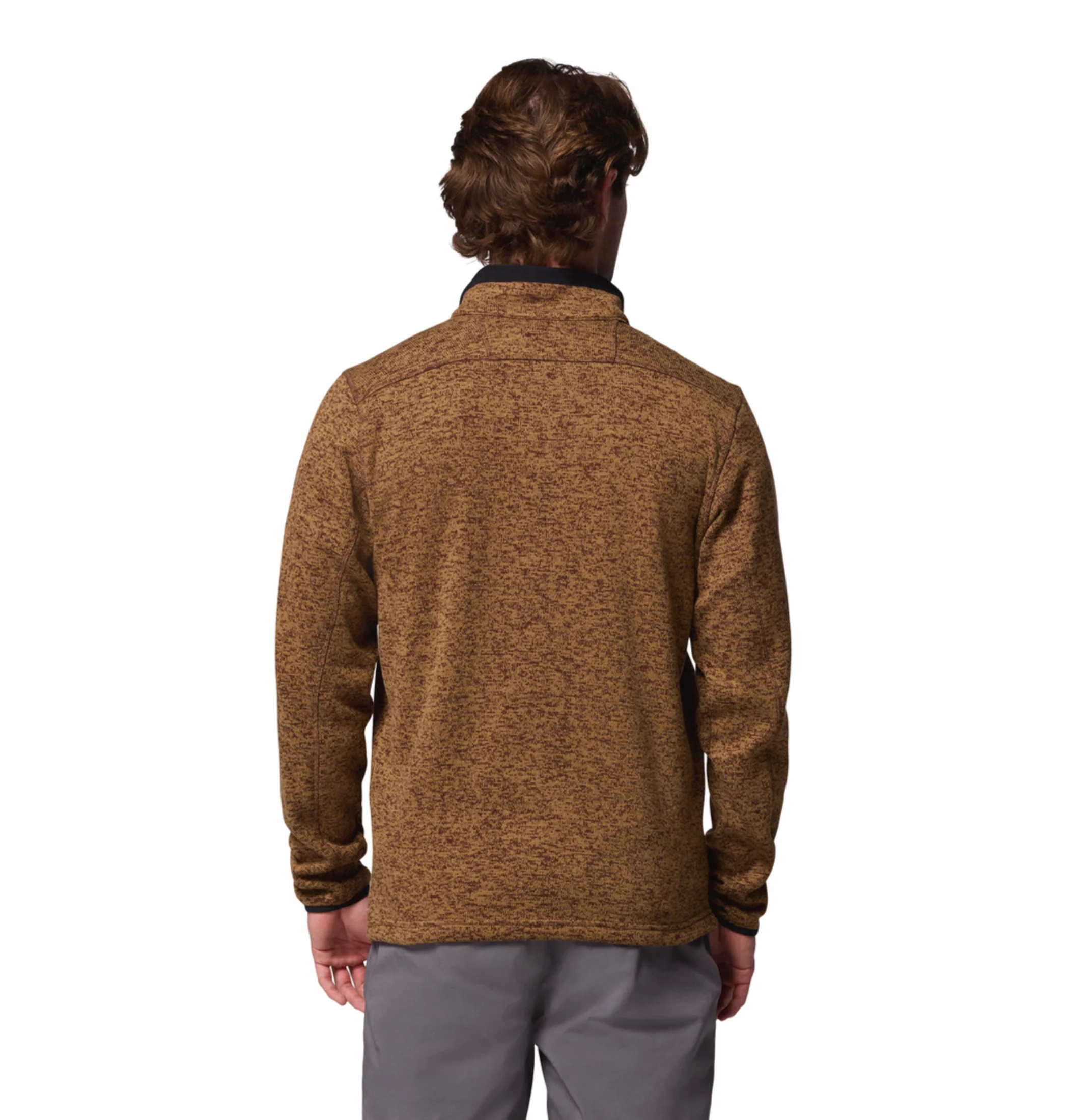 Columbia Men Brown Sweater Weather Jacket - Image 4
