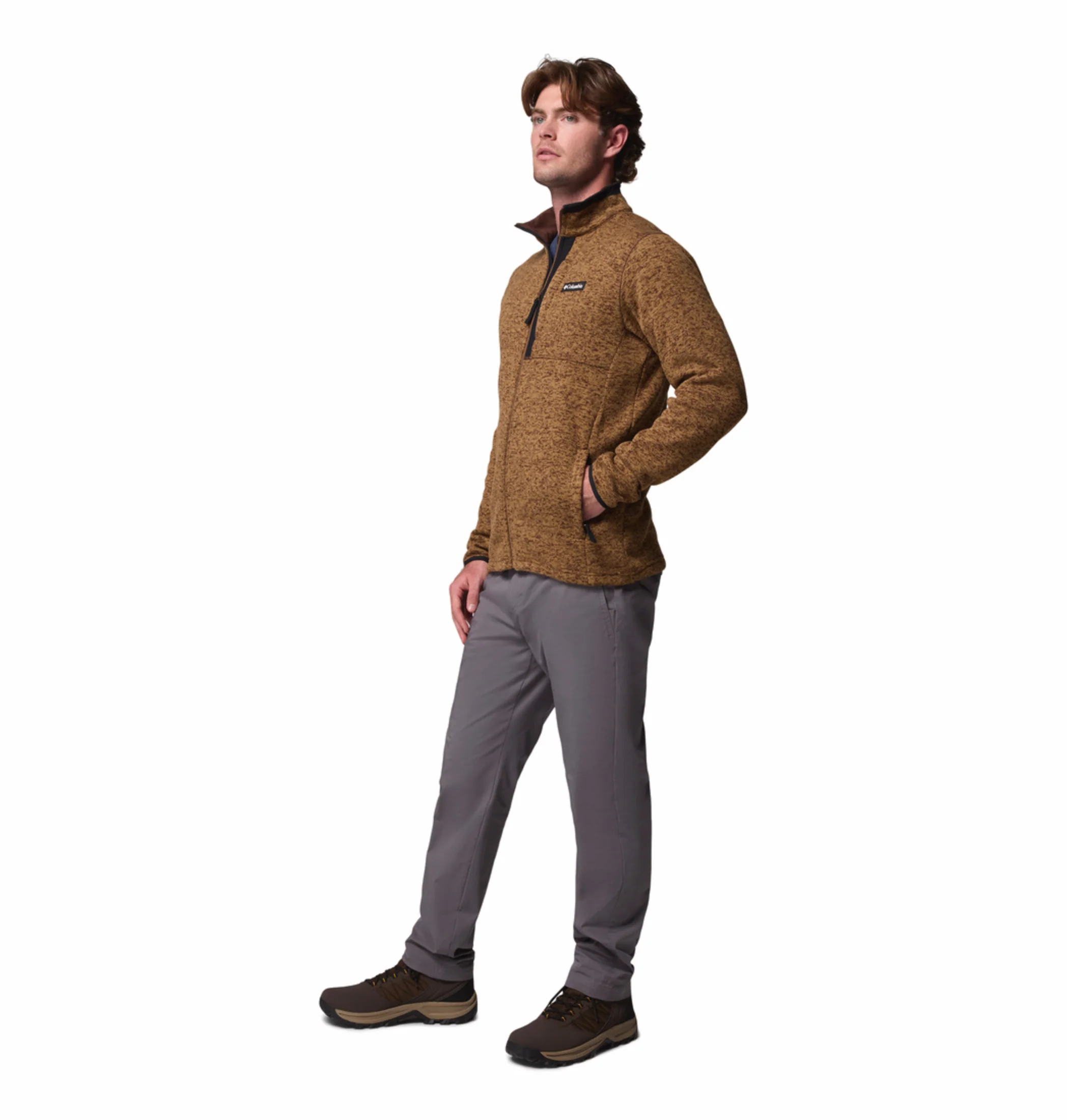 Columbia Men Brown Sweater Weather Jacket - Image 6