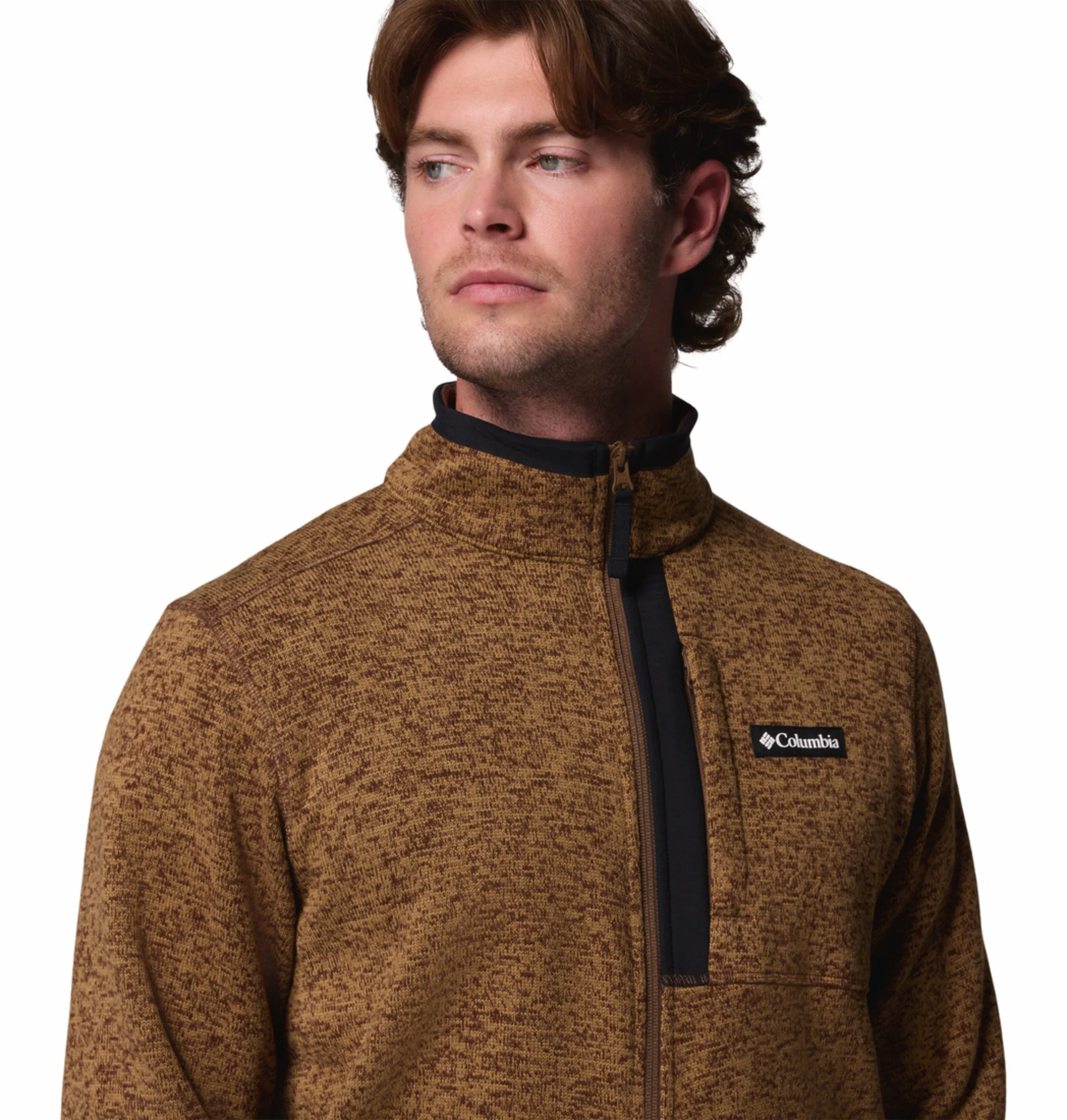 Columbia Men Brown Sweater Weather Jacket - Image 8