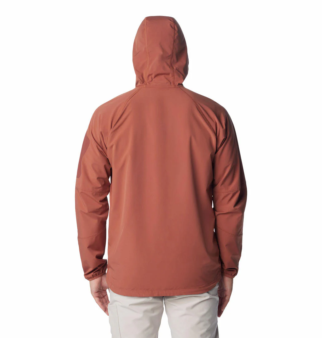 Columbia Men Brown Tall Heights Hooded Softshell - Image 2