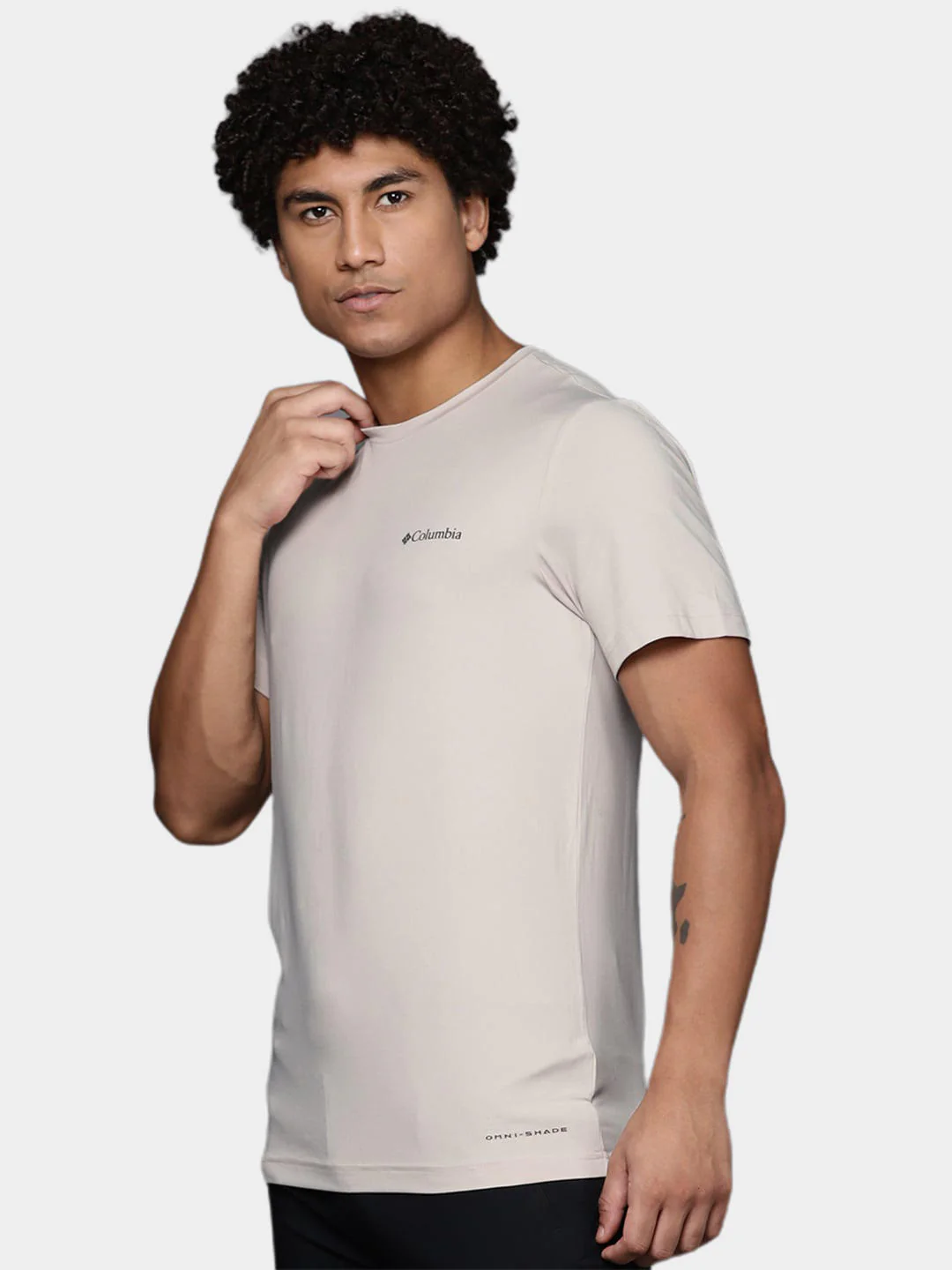 Columbia Men Brown Tech Trail Graphic Tee (Sun Protection) - Image 10