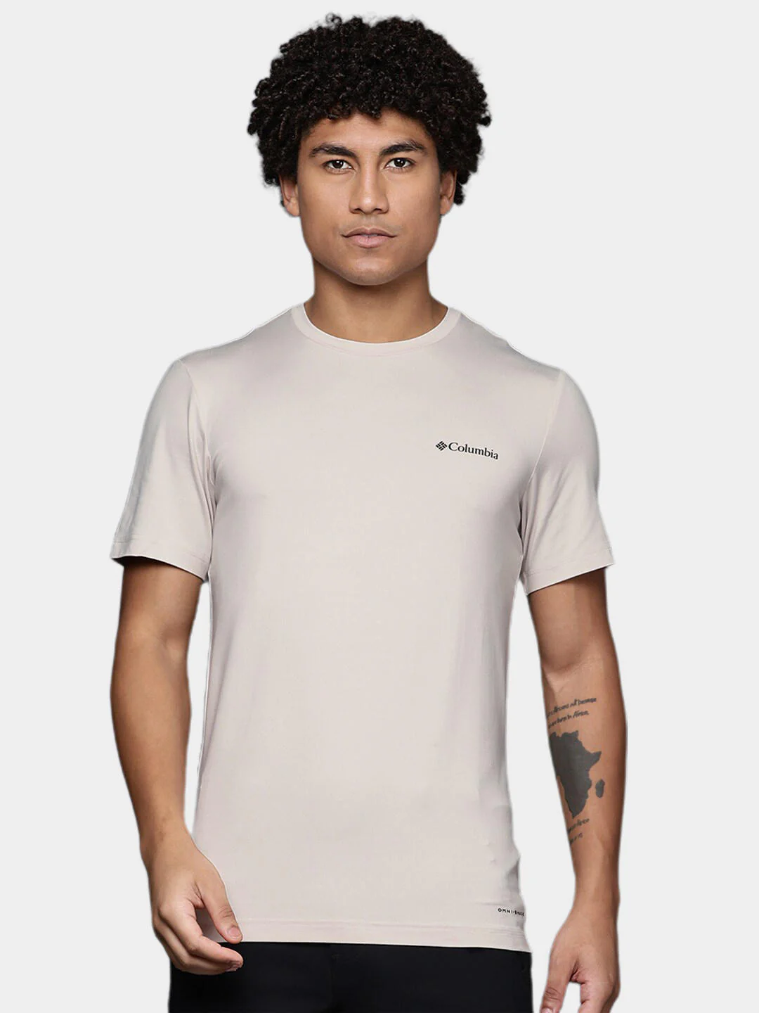 Columbia Men Brown Tech Trail Graphic Tee (Sun Protection) - Image 8